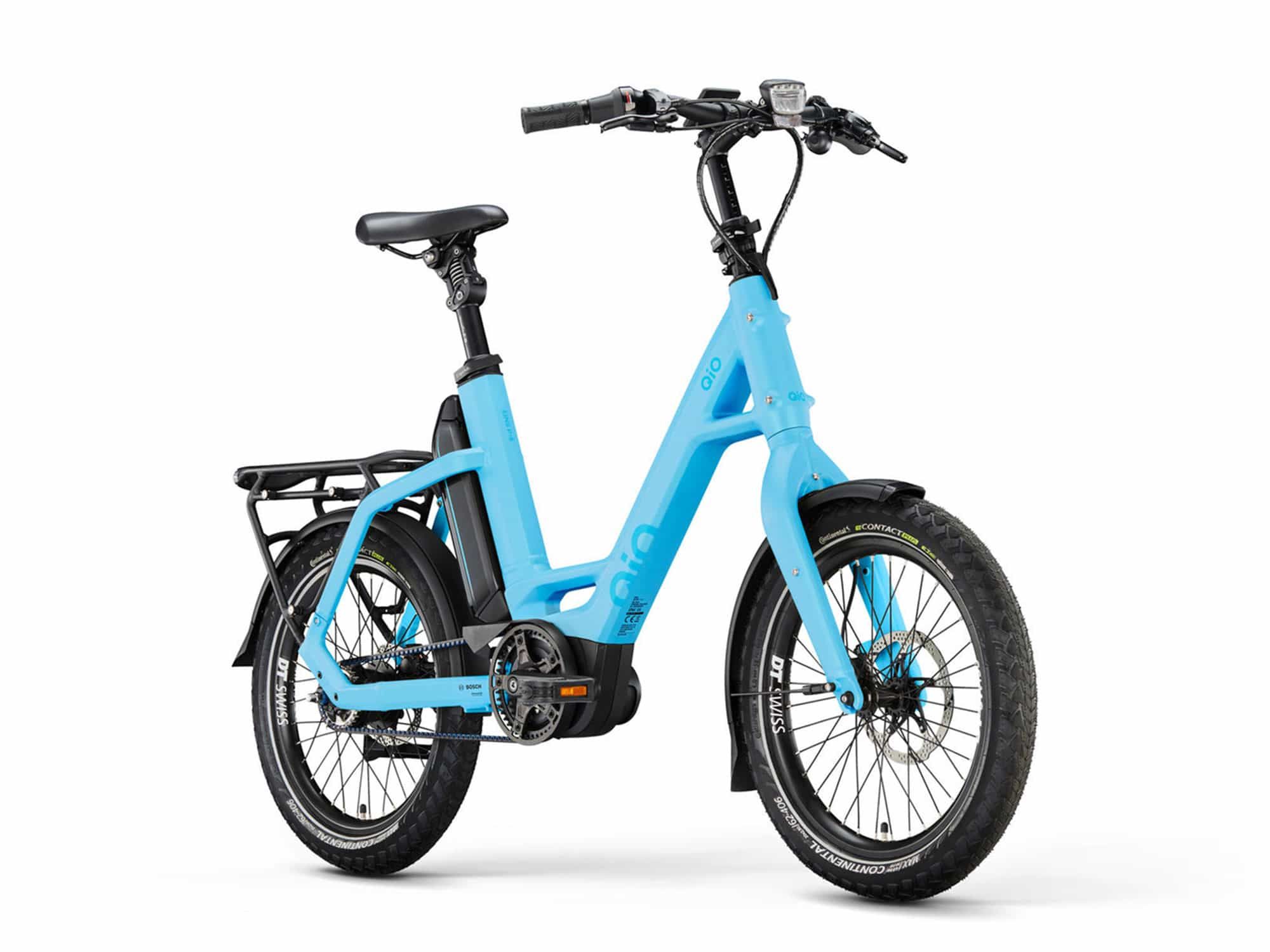 Kompaktrad E-Bike QiO Bikes EINS P-5 RT 2025 | 545 Wh | 20 Zoll | Sonstige | 48 cm | ice blue matt (Bild 4)