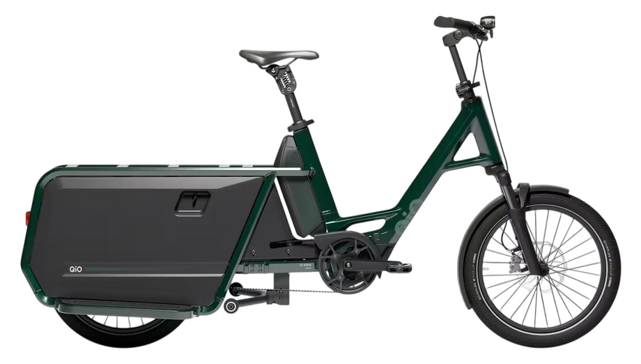 E-Lastenrad QiO Bikes Long CLA 2026 | 800 Wh | 20 Zoll | Sonstige | 48 cm | forest green (Bild 7)