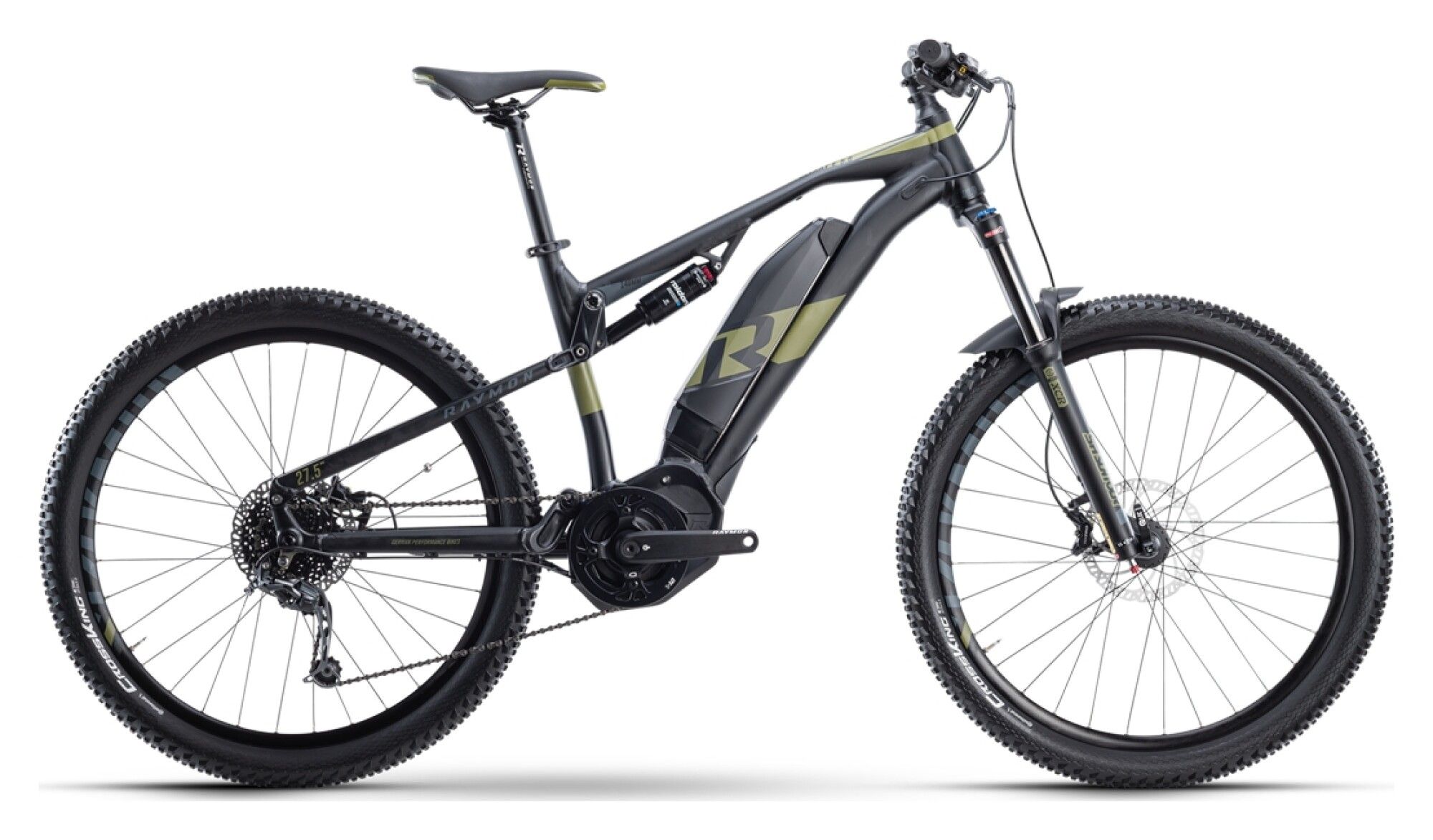 E-Allmountain MTB R Raymon FullRay E-Seven 5.0 2021 | 500 Wh | 27,5 Zoll | Diamant