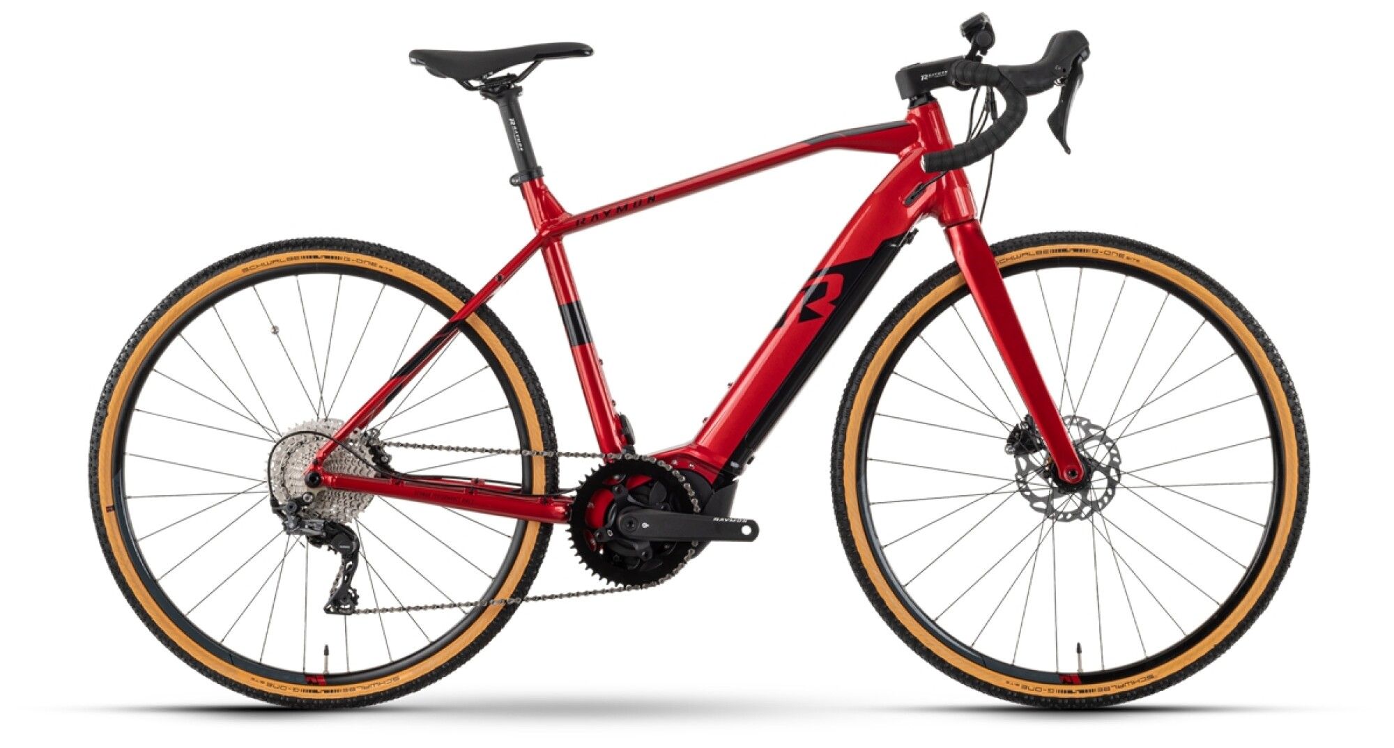 Gravel E-Bike RAYMON GravelRay E 7.0 2023 | 500 Wh | 28 Zoll | Diamant