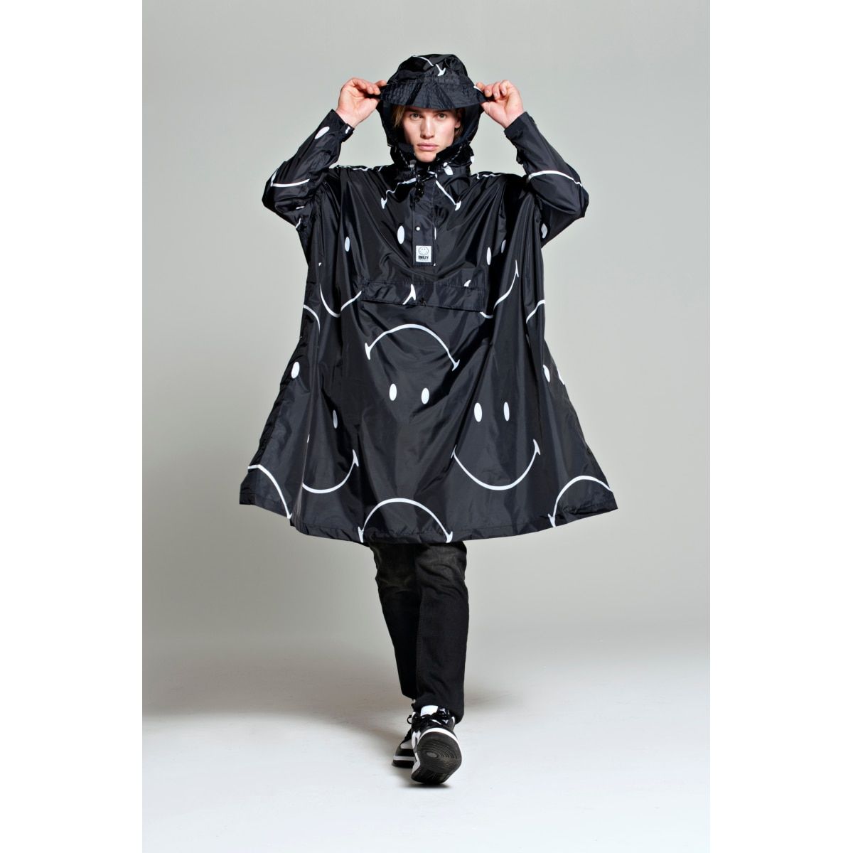 Fahrrad Regenjacken RAINKISS SMILEY PONCHO Regenponcho 2022 (Bild 7)