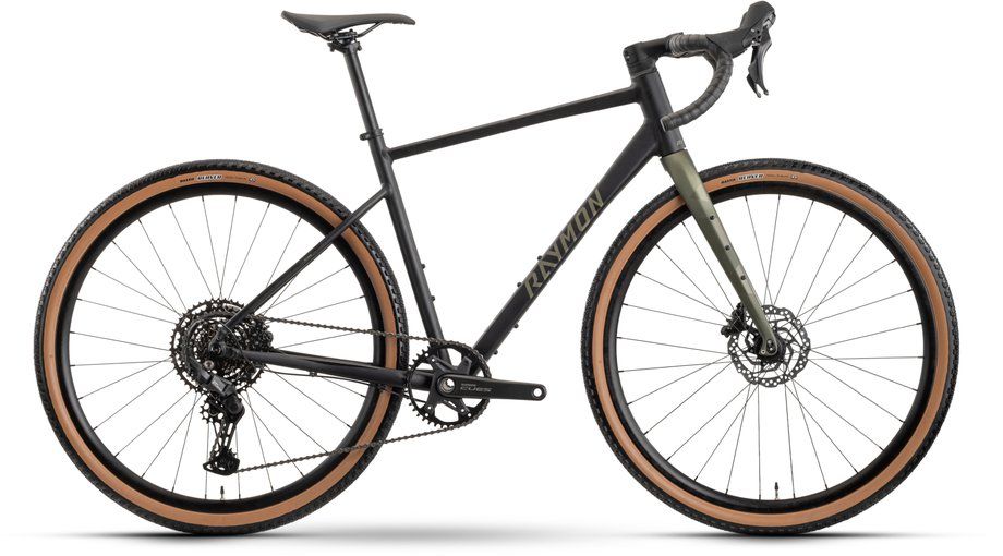 Gravel Bike RAYMON Territ Comp 2026 | 28 Zoll | Diamant | M | Black/Forestgreen (Bild 1)