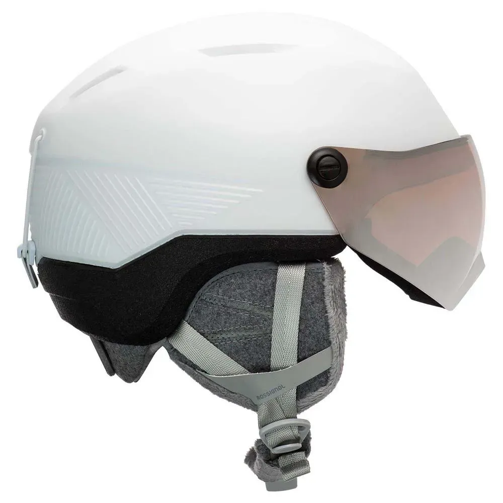Ski Helm Rossignol Fit Impacts Skihelm Mit Visier Für Frauen (Bild 1)