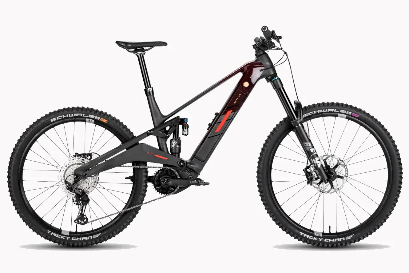E-Allmountain MTB Rotwild R.EXC PRO 2025 | 820 Wh | 29 / 27,5 Zoll | Diamant | S | red transparent (Bild 1)