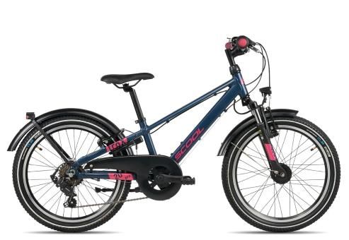 Kinderfahrrad 20 Zoll S´cool troX pro 20-K7 2026 | 20 Zoll | Diamant | 26 cm | pearl night blue/pink (Bild 1)