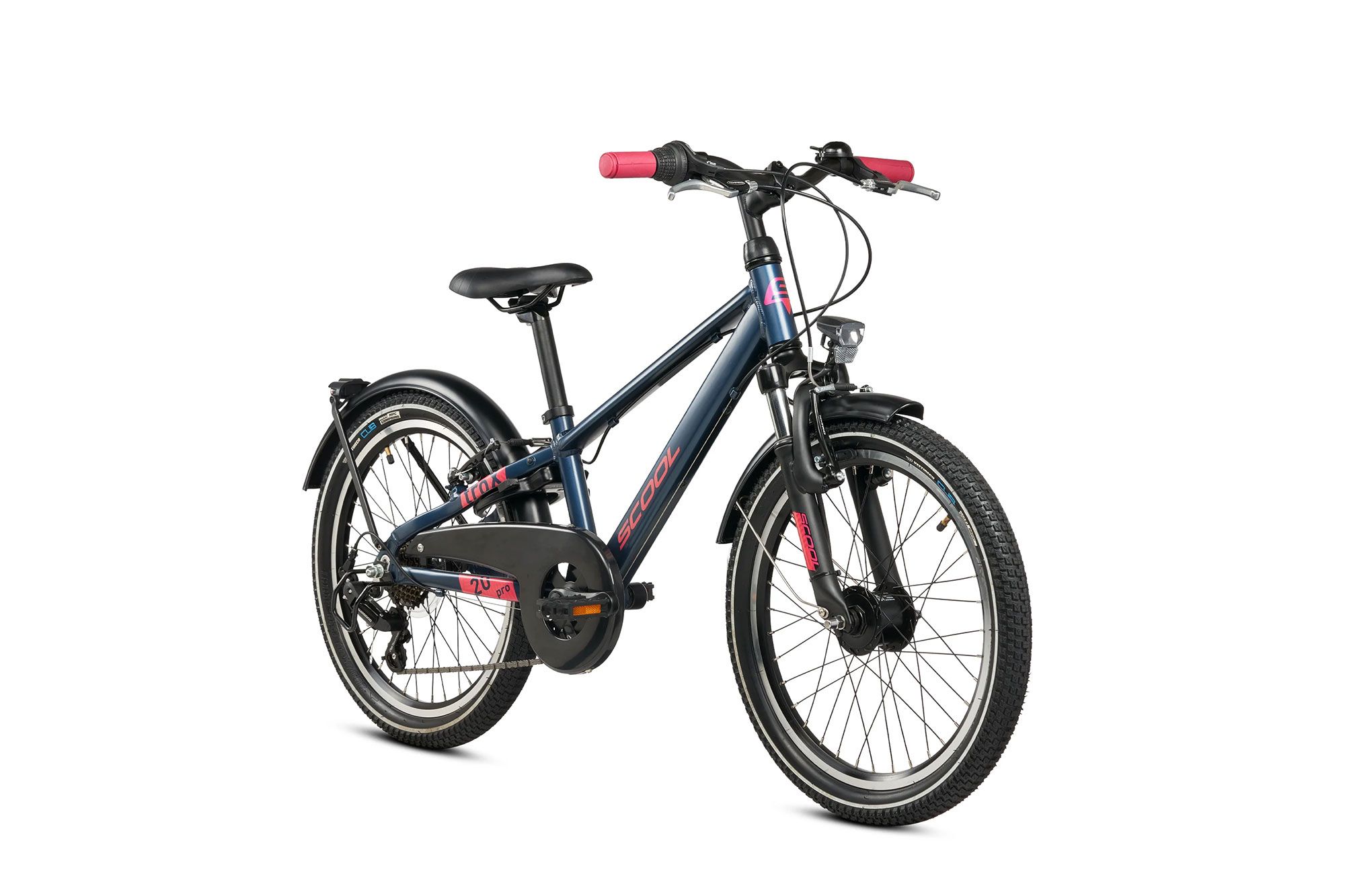 Kinderfahrrad 20 Zoll S´cool troX pro 20-K7 2026 | 20 Zoll | Diamant | 26 cm | pearl night blue/pink (Bild 2)