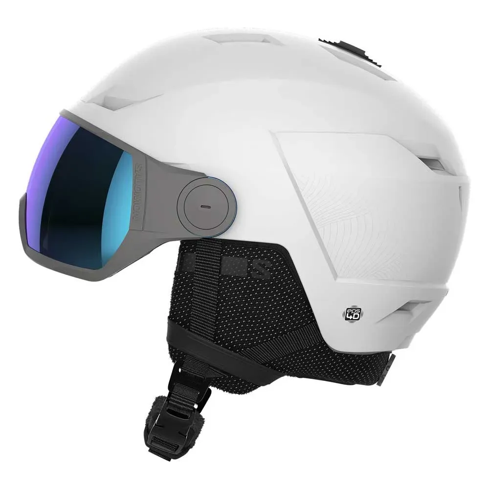 Ski Helm Salomon Icon Lt Skihelm Mit Visier Für Frauen 0 (Bild 2)