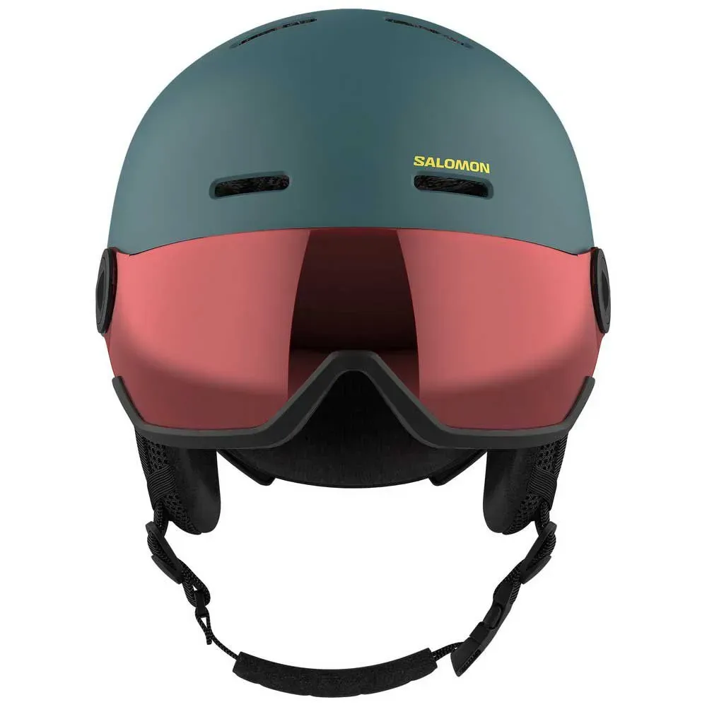 Ski Helm Salomon Orka Visor Skihelm 0 (Bild 9)