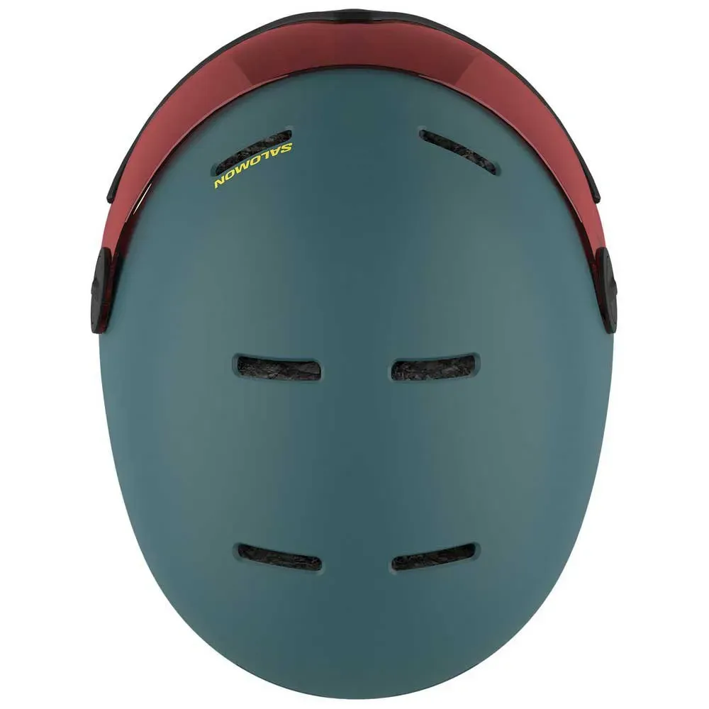 Ski Helm Salomon Orka Visor Skihelm 0 (Bild 10)