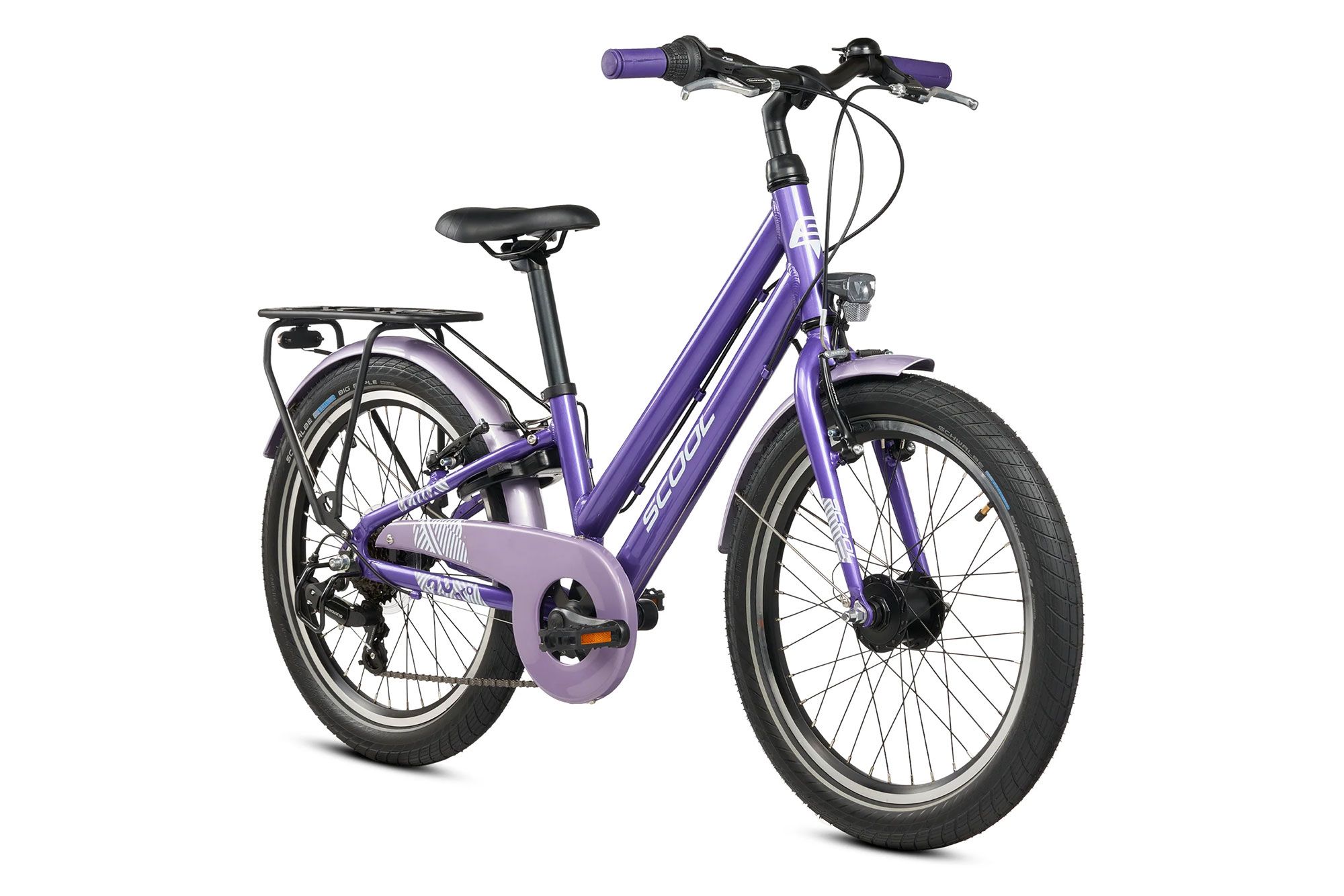 Kinderfahrrad 20 Zoll S´cool chix Pro 20-K7 2026 | 20 Zoll | Diamant | 28 cm | purple/lavender (Bild 4)
