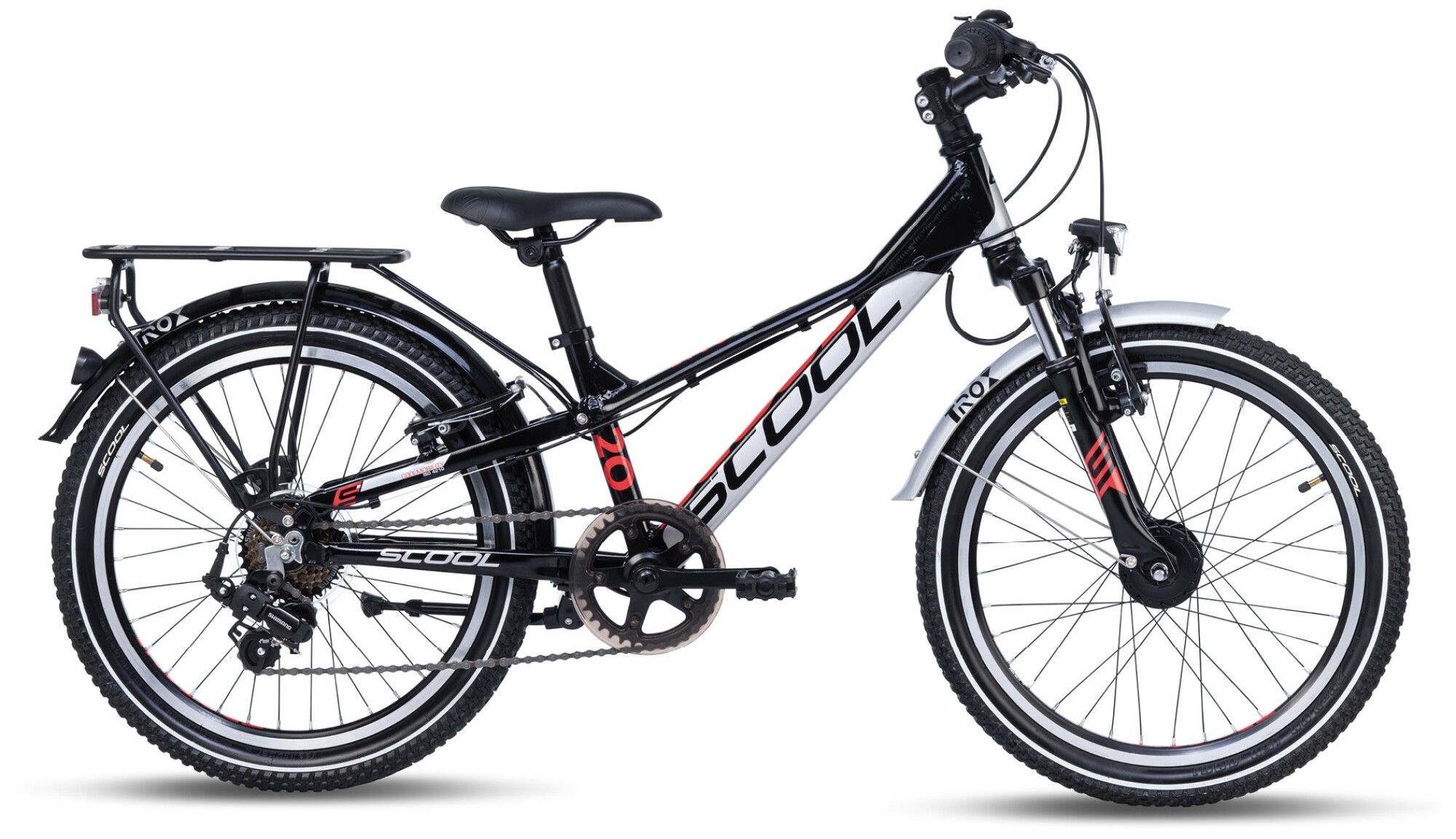 Kinderfahrrad 20 Zoll S´cool troX EVO 207S Shimano 2023 | 20 Zoll | Y-Rahmen (Bild 2)