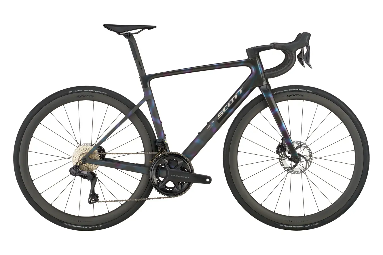 Gravel Bike Scott Addict RC 10 2025 | 28 Zoll | Diamant | XS | sunbeam black (Bild 1)