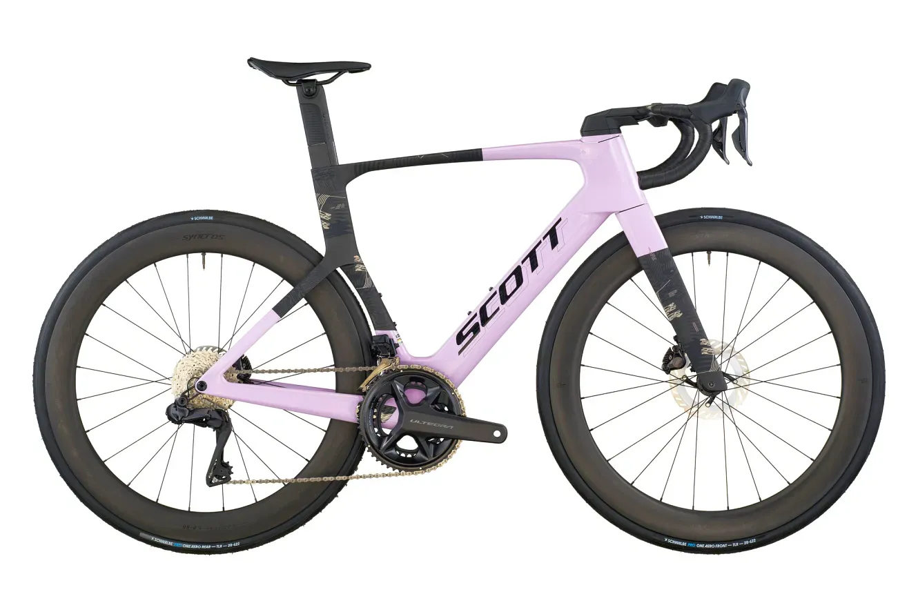 Triathlon Bike Scott Foil RC 10 2026 | 28 Zoll | Diamant | S | violet pink/carbon black (Bild 1)
