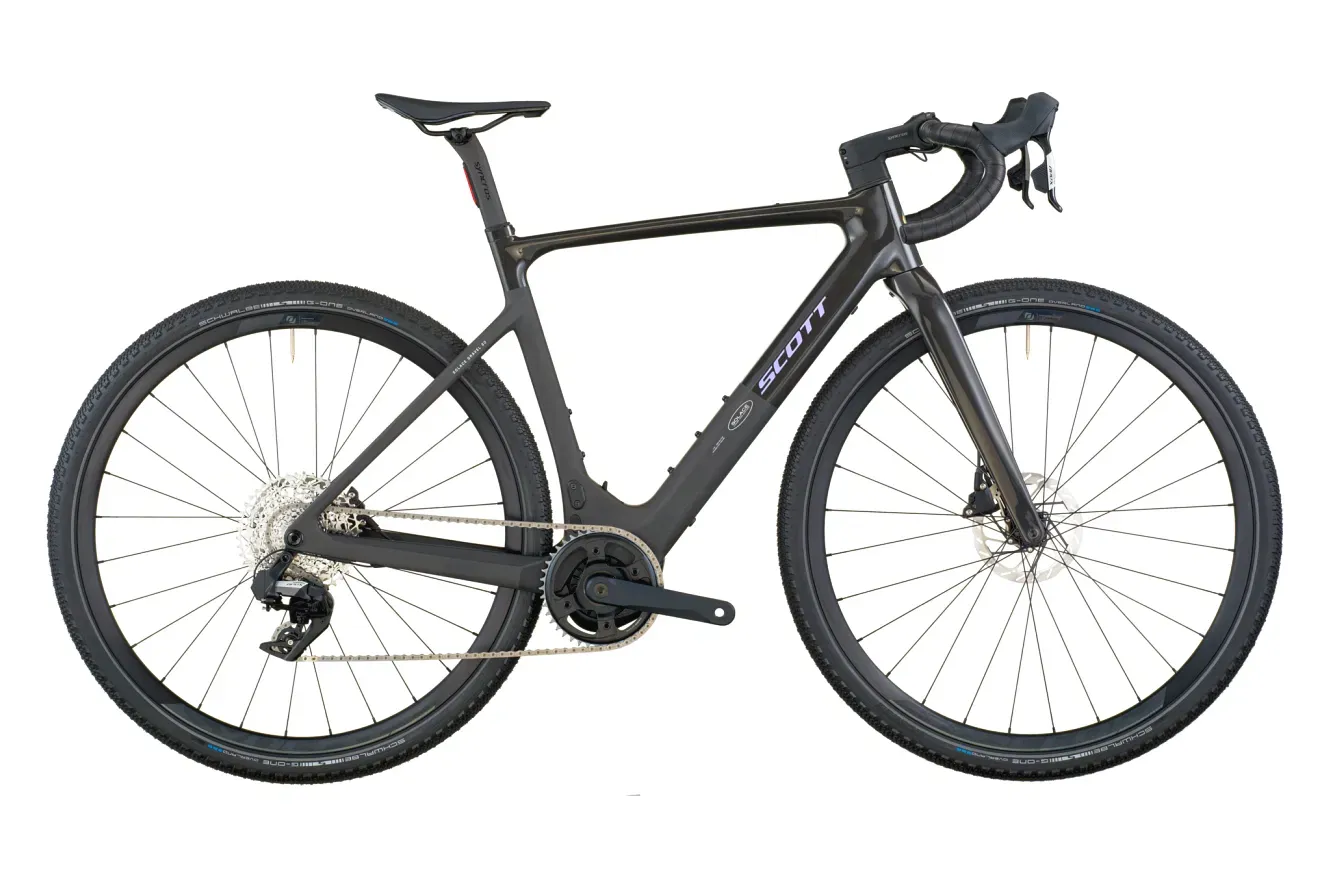 Gravel E-Bike Scott Solace Gravel 30 2025 | 360 Wh | 28 Zoll | Diamant | M | carbon black (Bild 2)