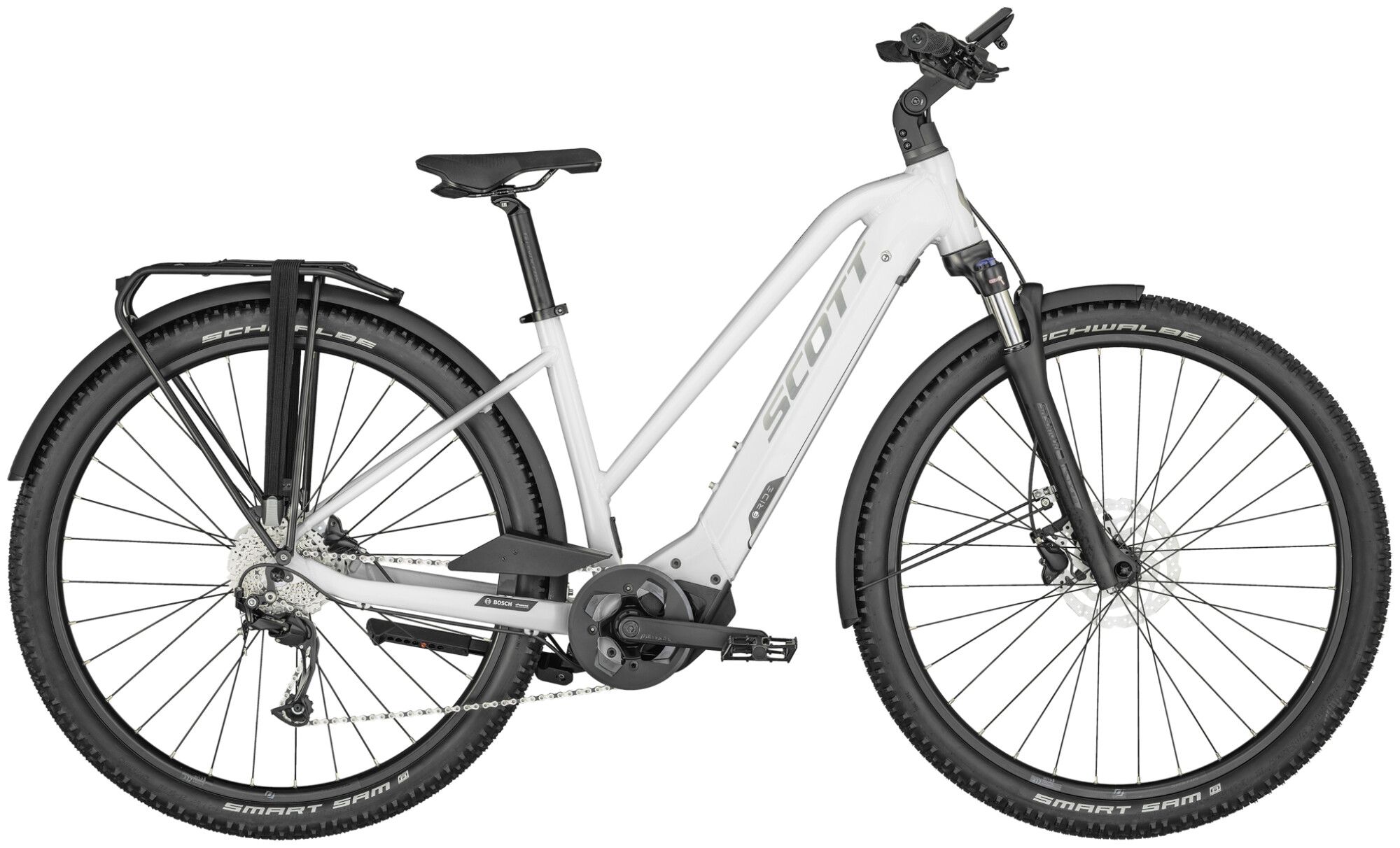 E-Crossbike Scott Sub Cross eRIDE 20 EQ 2023 | 500 Wh | 28 Zoll | Trapez