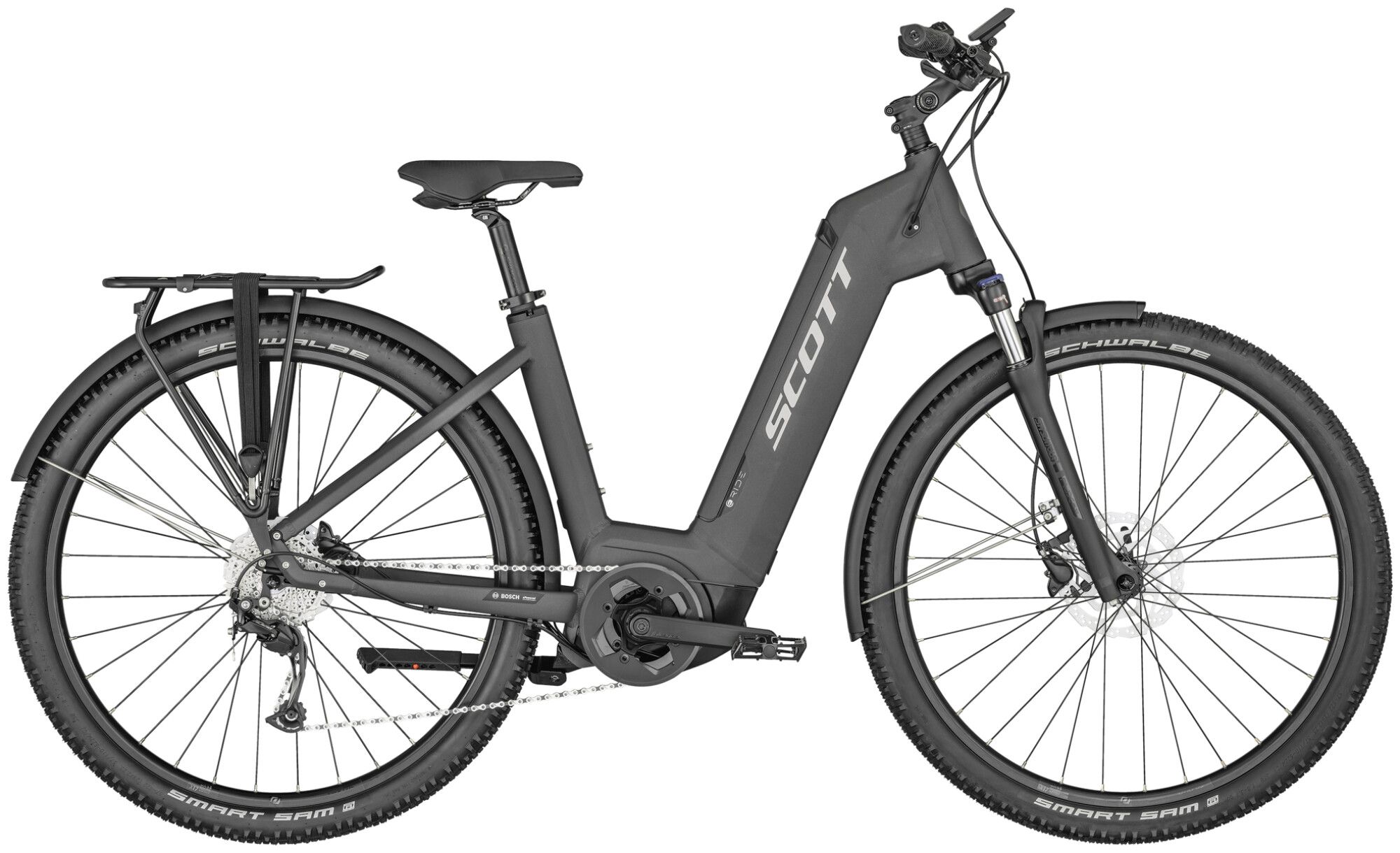 E-Crossbike Scott Sub Cross eRIDE 20 EQ 2023 | 500 Wh | 28 Zoll | Tiefeinsteiger