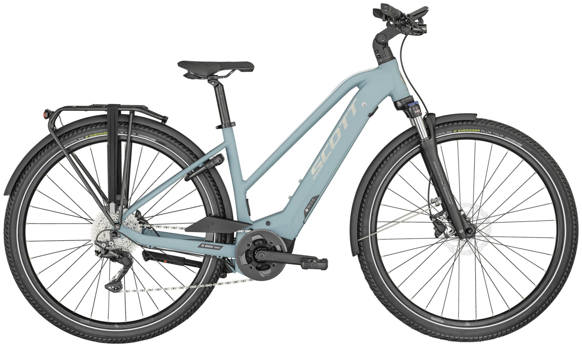 E-Bike Tourenrad Scott Sub Tour eRIDE 10 2023 | 625 Wh | 28 Zoll | Trapez | S | Muted Blue (Bild 1)