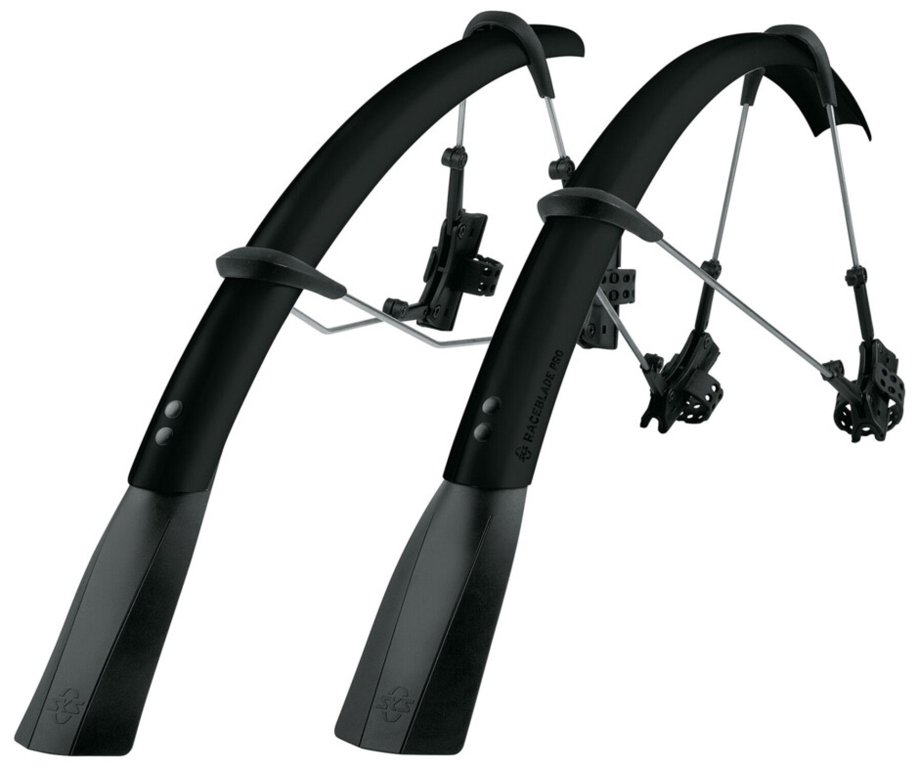 Schutzblech Fahrrad SKS Germany RACEBLADE PRO BLACK MATT SET 2023 (Bild 1)