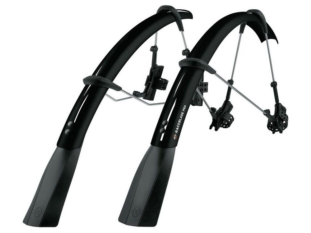 Schutzblech Fahrrad SKS Germany RACEBLADE PRO BLACK SET 2023 (Bild 1)