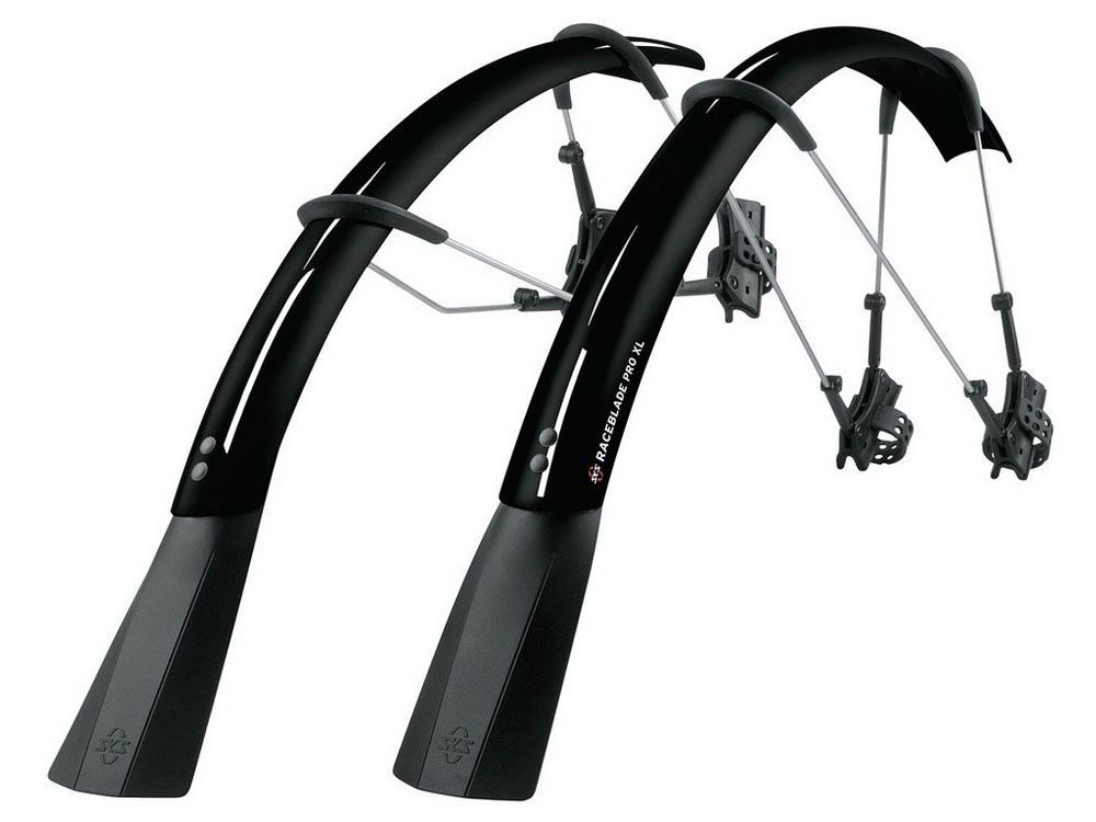 Schutzblech Fahrrad SKS Germany RACEBLADE PRO XL BLACK SET 2023 (Bild 1)