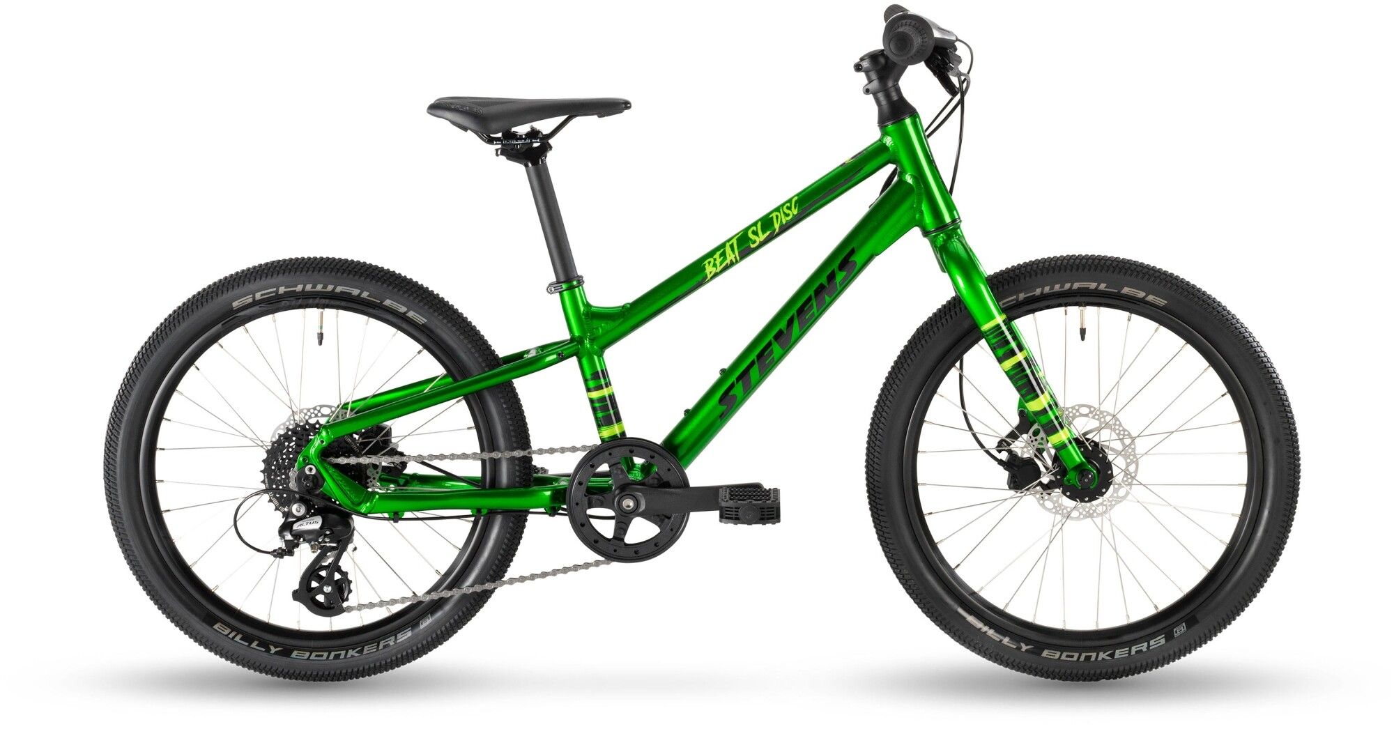 Stevens Beat SL Disc 20" 2023 | 20 Zoll | Diamant | Bouncing Green | 11.5"