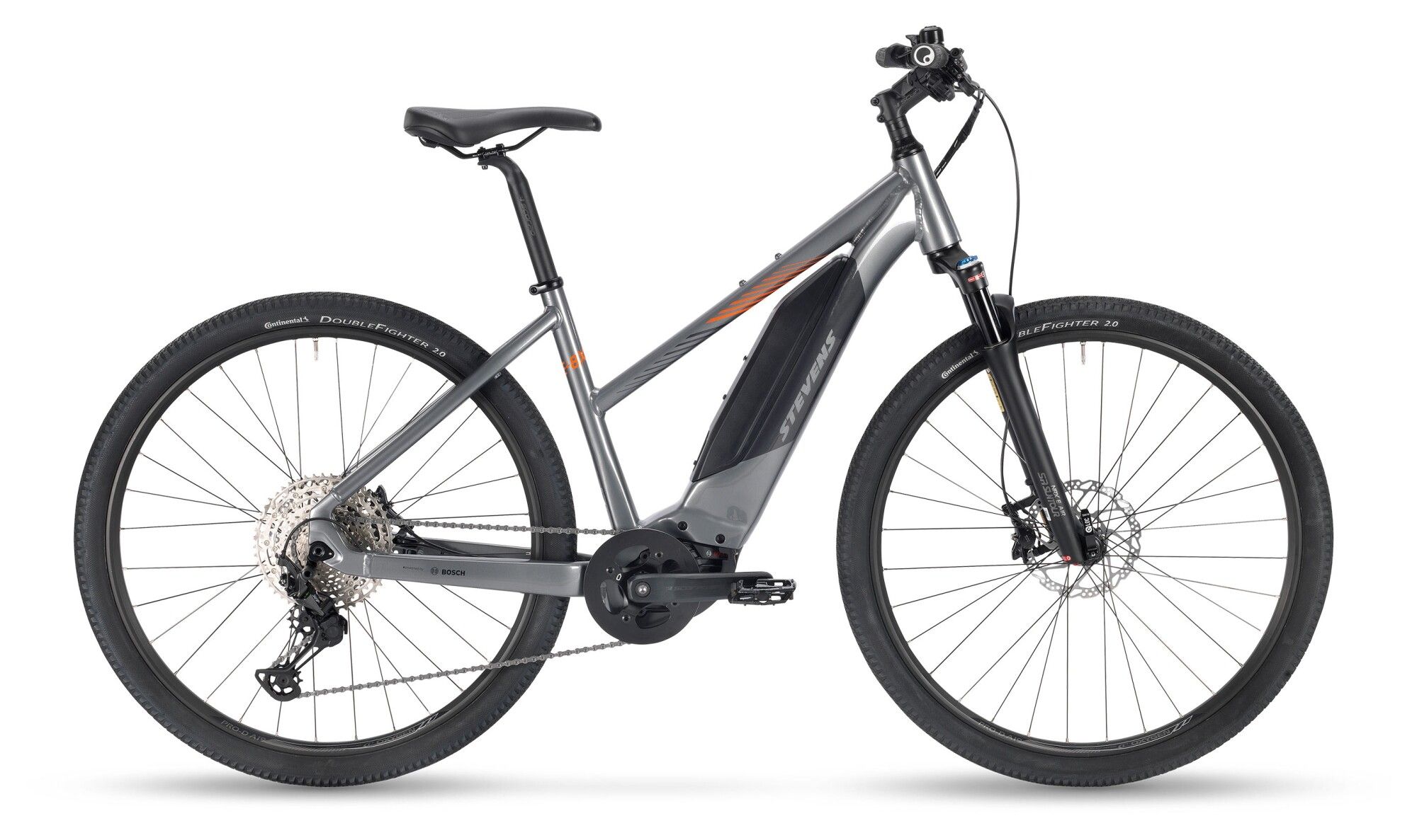 E Crossbike Stevens E-8X Lady 2021 | 500 Wh | 28 Zoll | Trapez