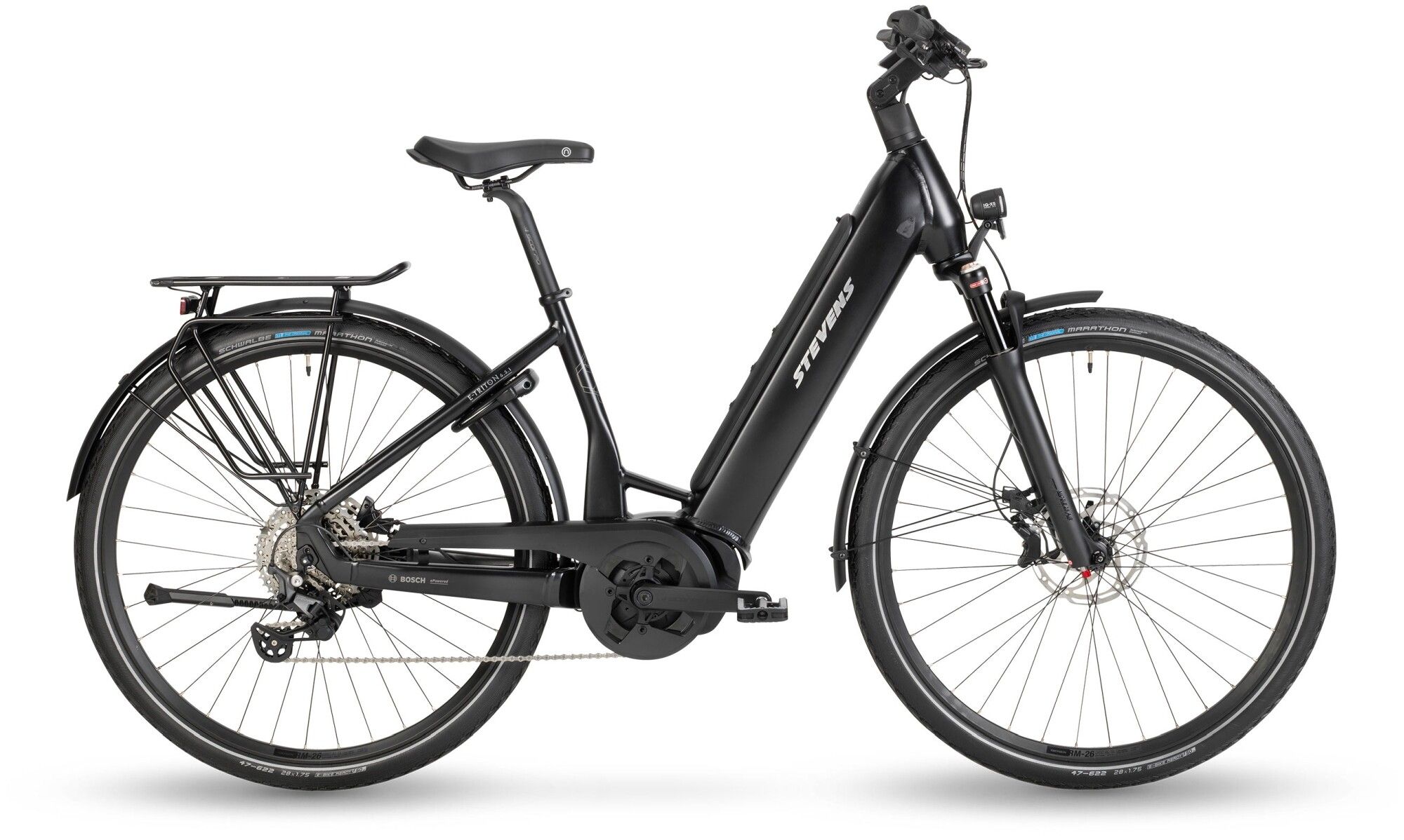 E-Bike Tourenrad Stevens E-Triton 6.5.1 Forma 2023 | 500 Wh | 28 Zoll | Tiefeinsteiger