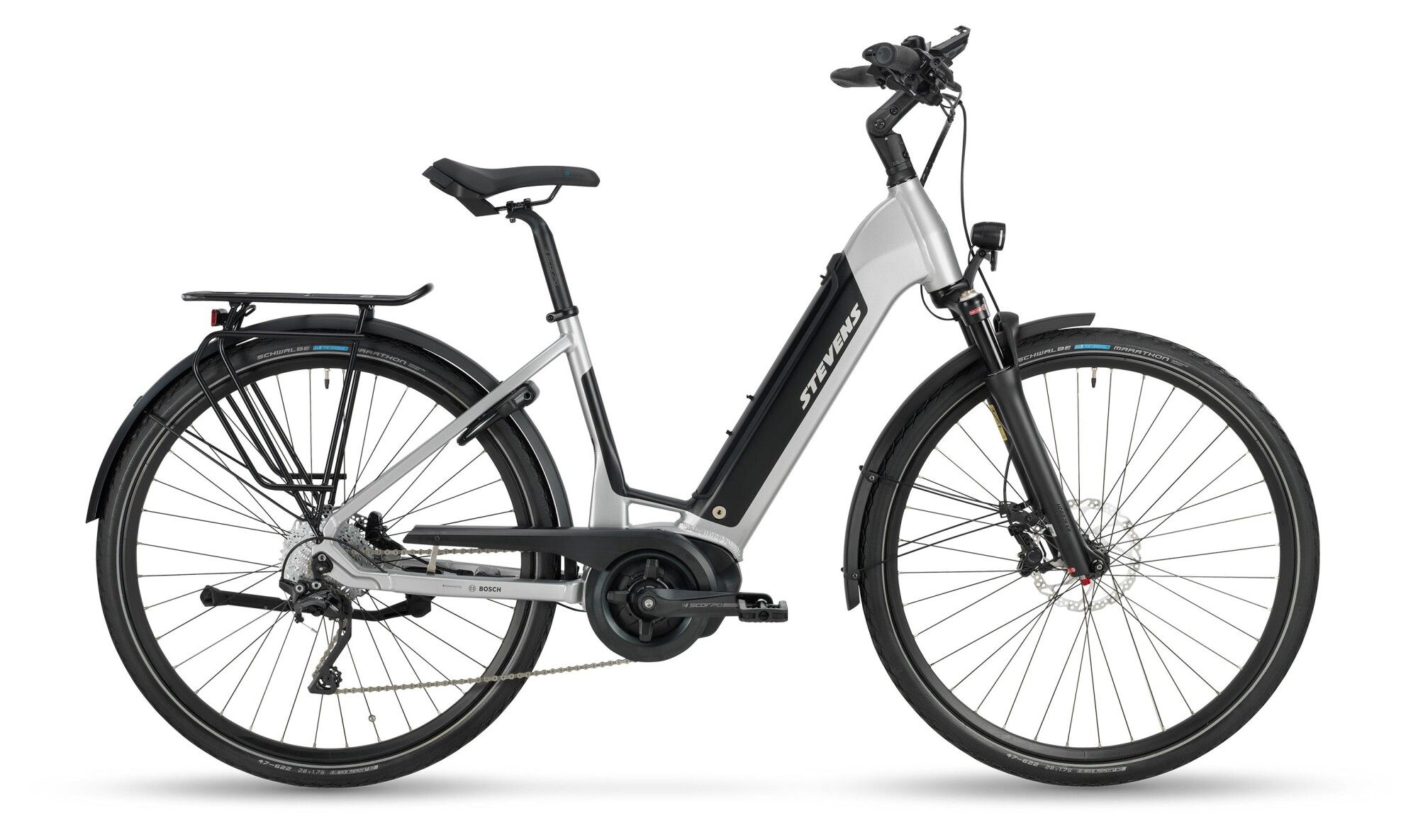 E-Bike Tourenrad Stevens E-Triton PT5 Forma 2021 | 500 Wh | 28 Zoll | Tiefeinsteiger