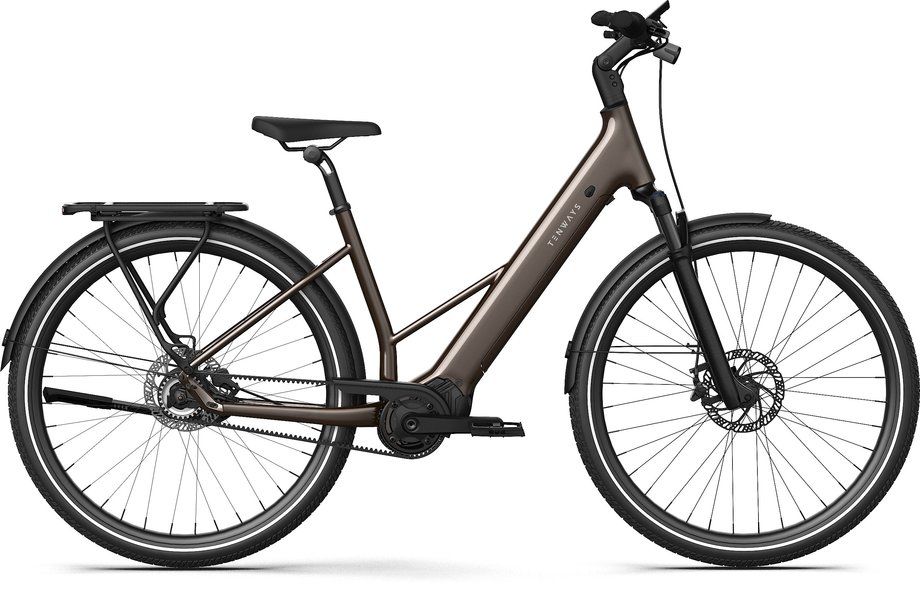 Urban E-Bike Tenways AGO AIR Belt 2026 | 560 Wh | 28 Zoll | Tiefeinsteiger