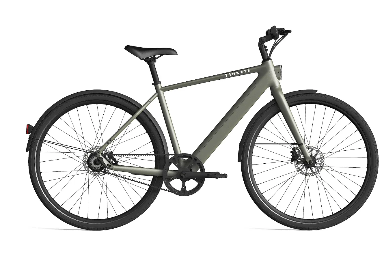 E-Stadtrad Tenways CGO600 PRO 2026 | 360 Wh | 28 Zoll | Diamant | 54 cm | willow mist (Bild 1)