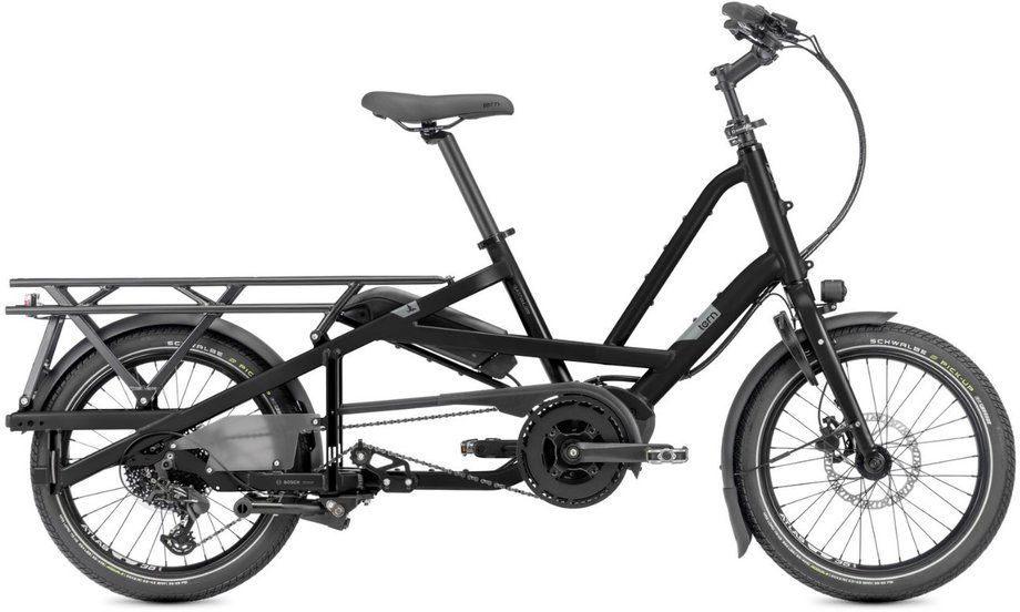 E-Lastenrad Tern Quick Haul Long D9 2025 | 500 Wh | 20 Zoll | Sonstige | One Size | Satin Black/Grey (Bild 2)