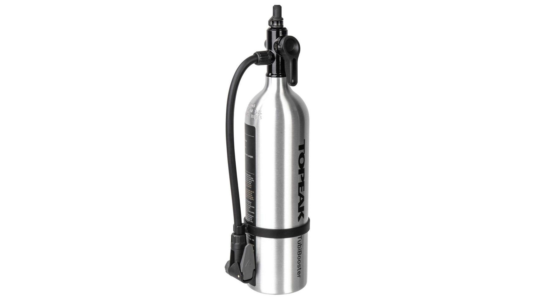 Standluftpumpe Topeak Tubiboosters X Silber 0