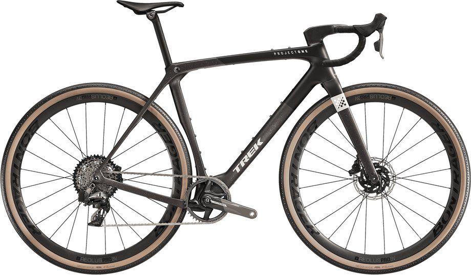 Gravel Bike Trek Checkmate SLR 7 AXS 2025 | 28 Zoll | Diamant | S | Gloss Trek Black/Matte Carbon Smoke (Bild 2)