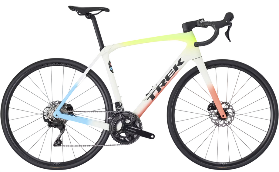 Allround-Rennrad Trek Domane SL 5 Gen 4 2026 | 28 Zoll | Diamant | 52 cm | Era White/Glowstick/Coral Fade (Bild 3)