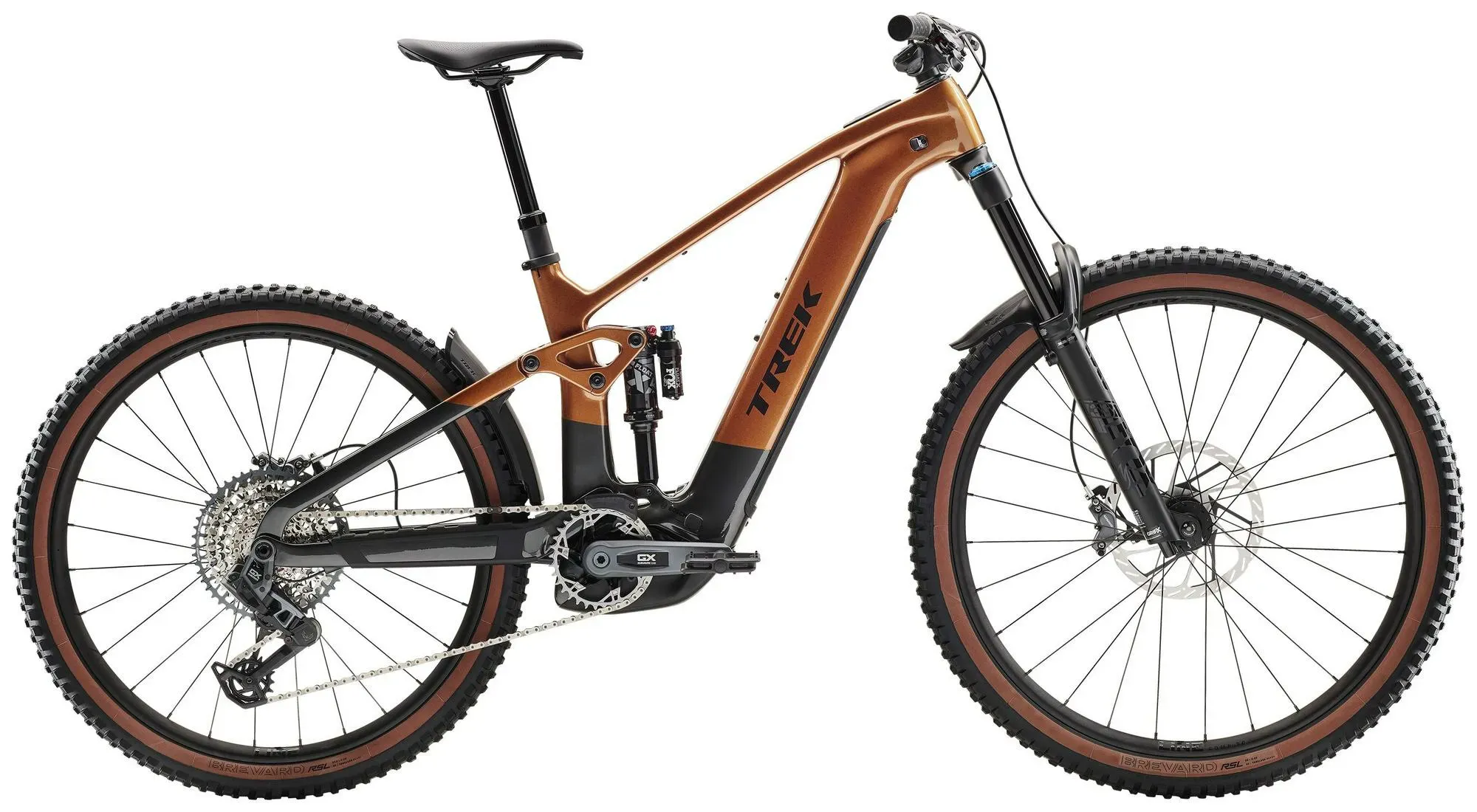 Enduro E-Bike Trek Rail+ 9.8 GX AXS T-Type Gen 5 2025 | 800 Wh | 29 / 27,5 Zoll | Diamant