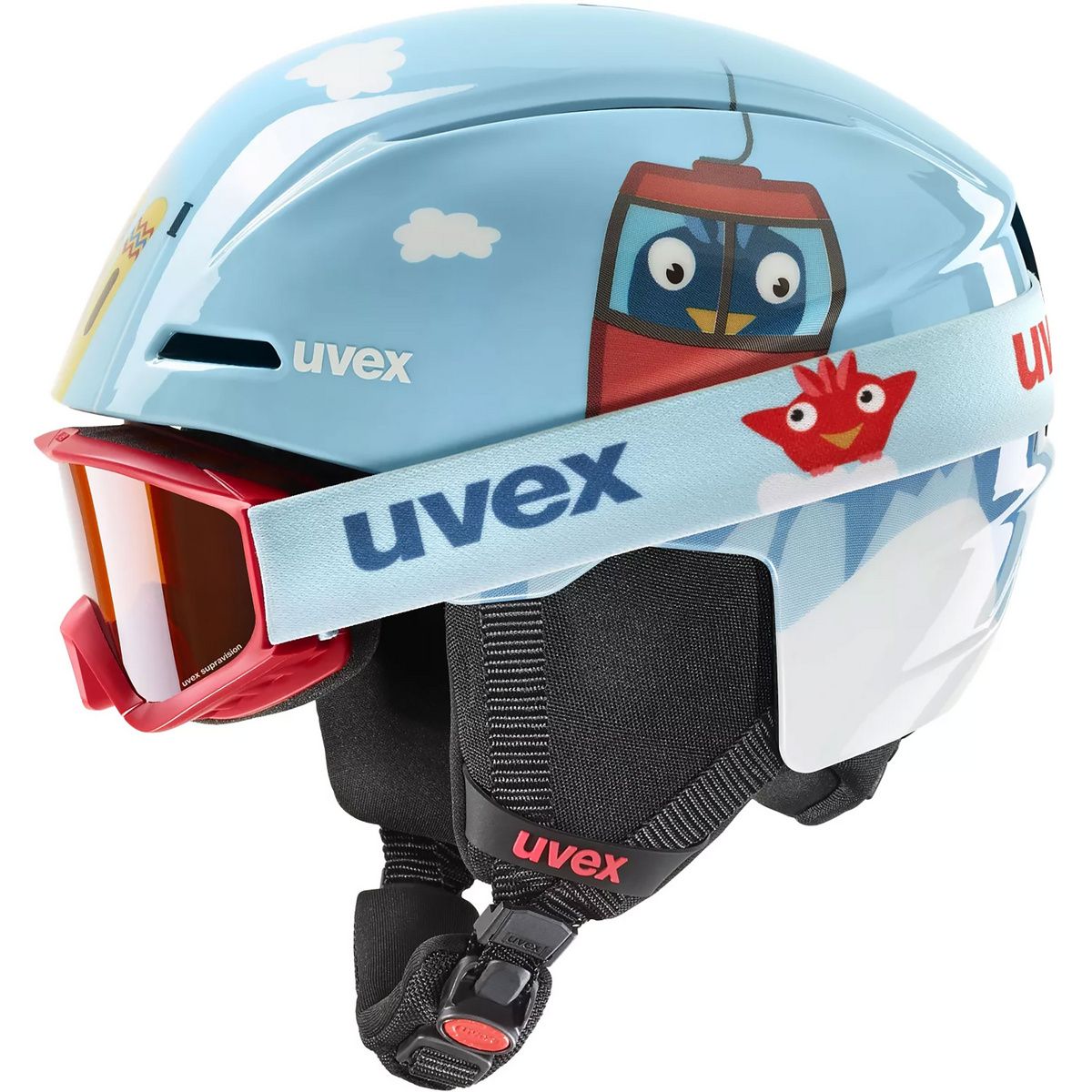 Ski Helm Uvex Viti Set Skihelm 0 (Bild 2)