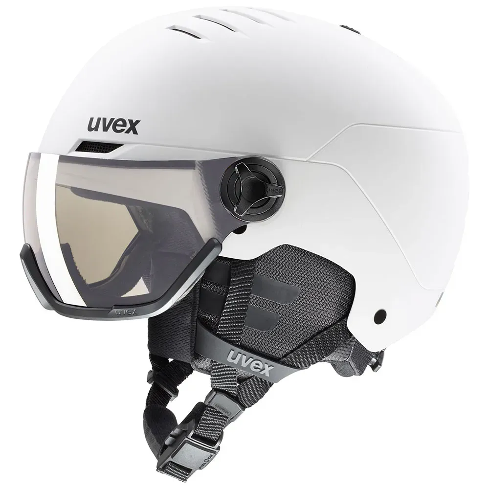 Ski Helm Uvex Wanted Visor Pro Variomatic Skihelm 0 (Bild 2)