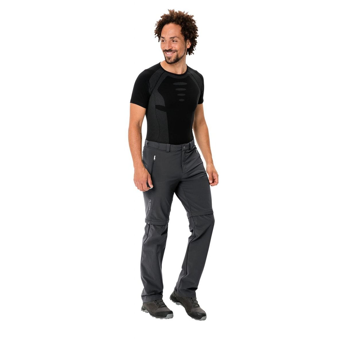 Fahrradhose lang VAUDE FARLEY STRETCH T-ZIP PANTS III Zipp-Off Hose 0 (Bild 5)