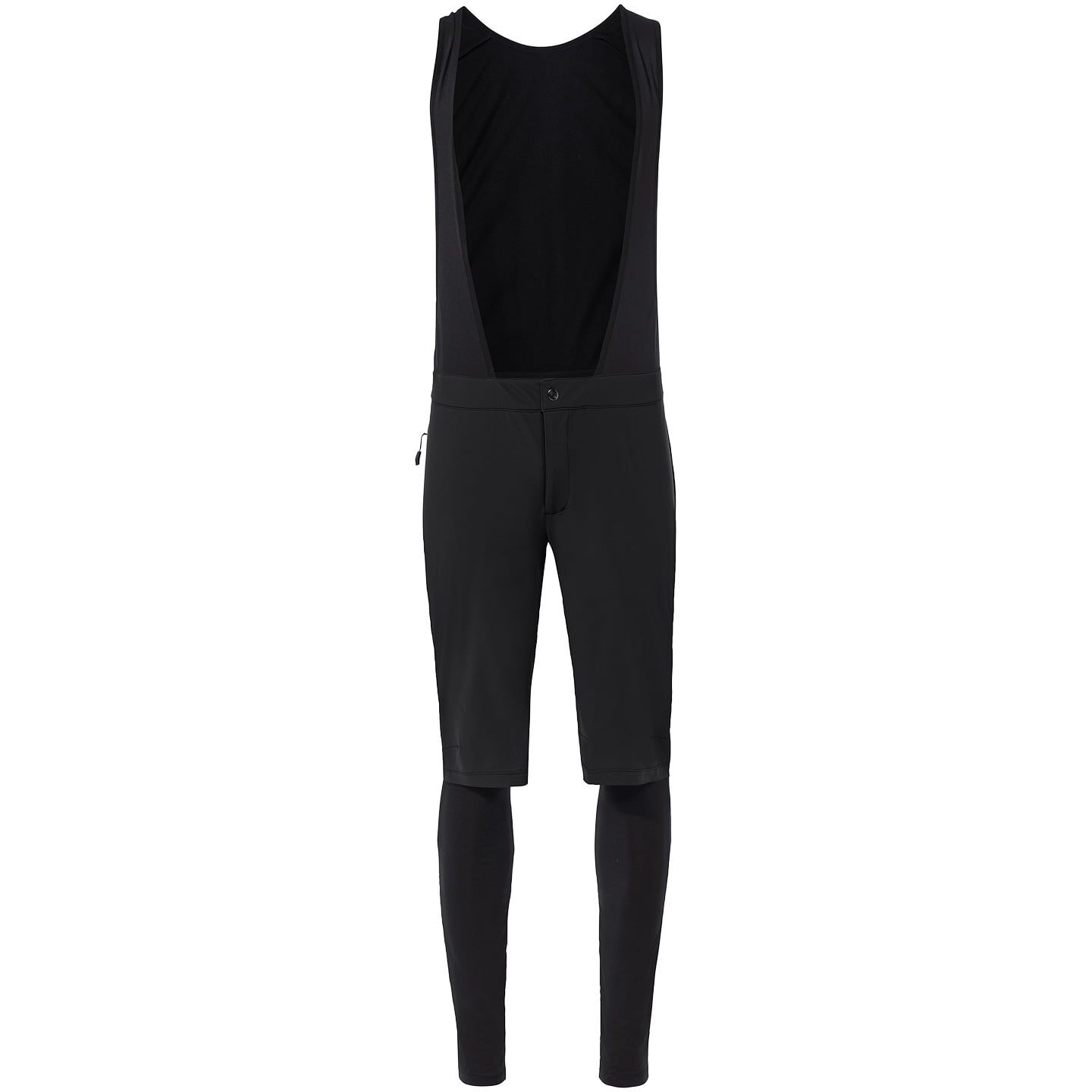 Fahrradhose lang VAUDE Kuro Warm Hybrid lange Trägerhose, für Herren 0
