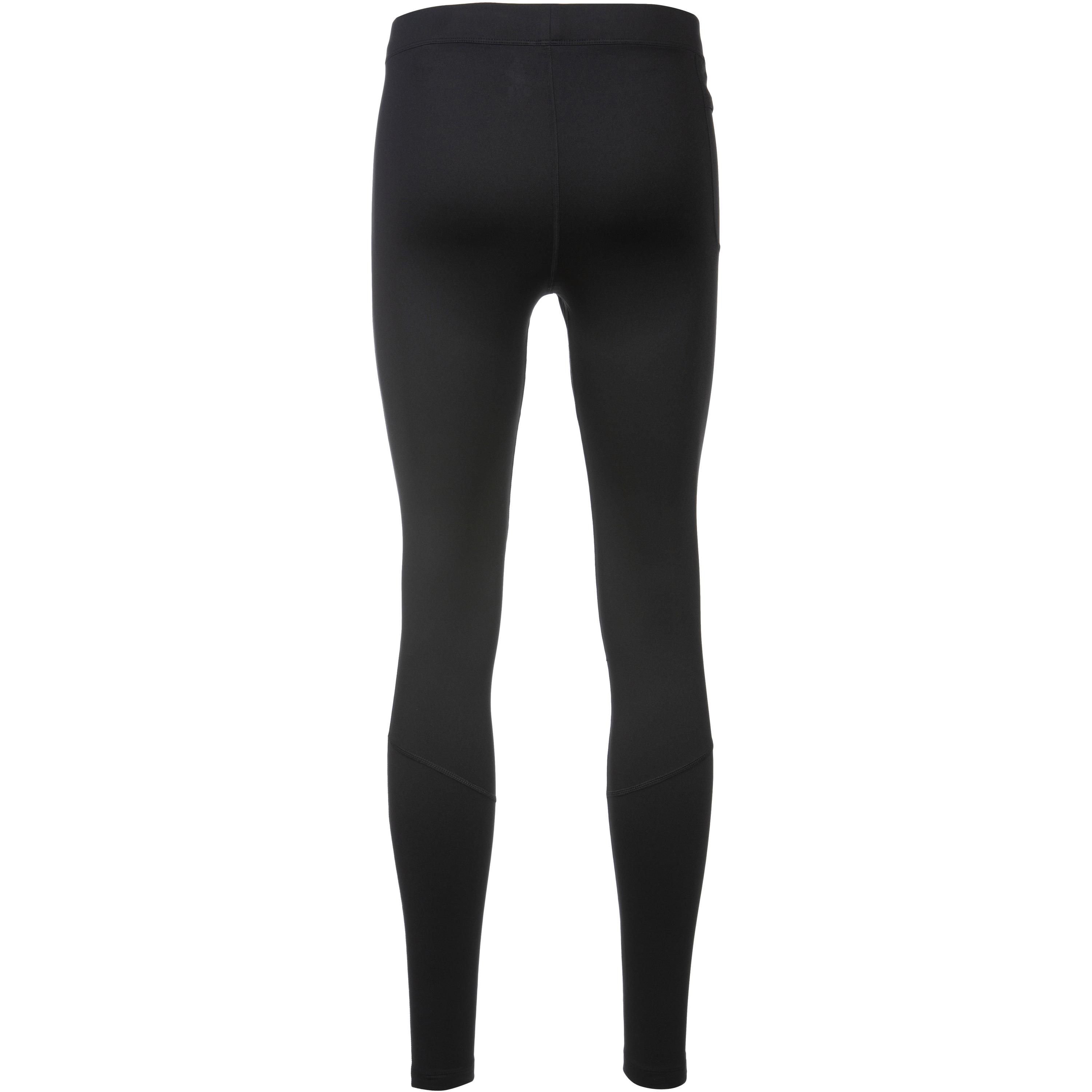 Fahrradhose lang VAUDE lange tights odlo essential warm 0 (Bild 1)