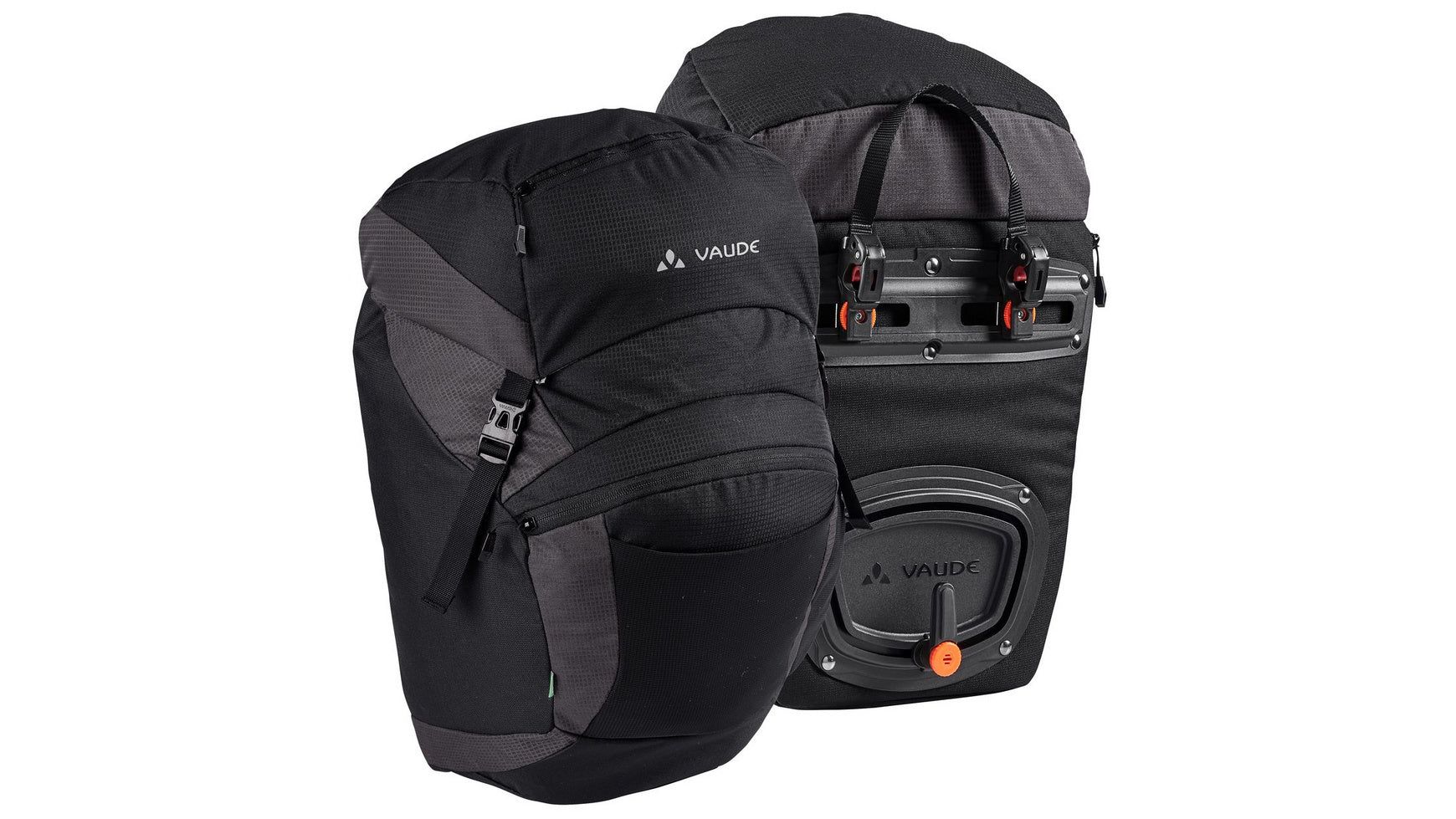 Sonstige Fahrradtaschen VAUDE OnTour Front - Fahrradtaschen Black 2 x 16 L 0