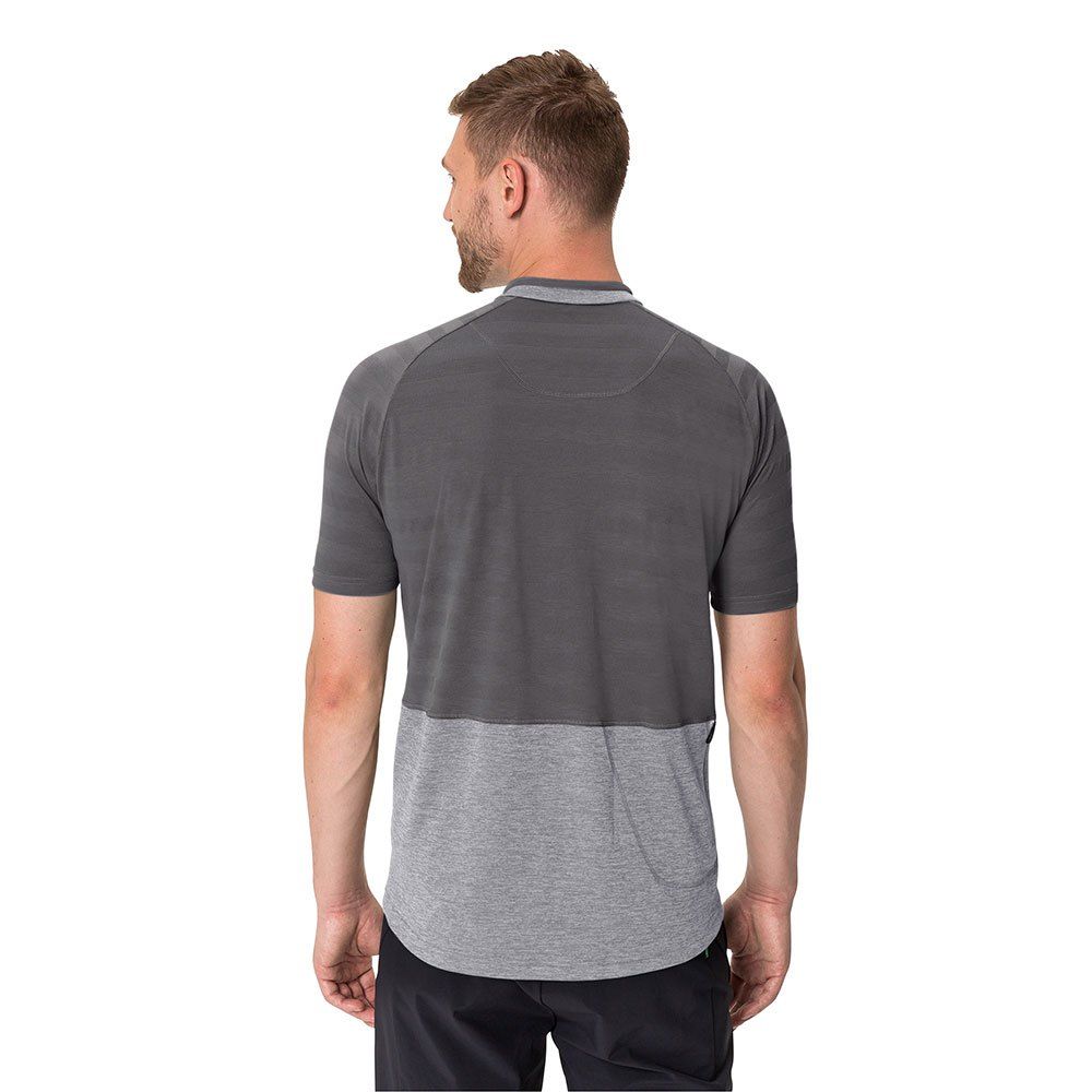 Fahrradtrikots kurzarm VAUDE Vaude Men's Tamaro Shirt III grey melange/iron M 0 (Bild 1)