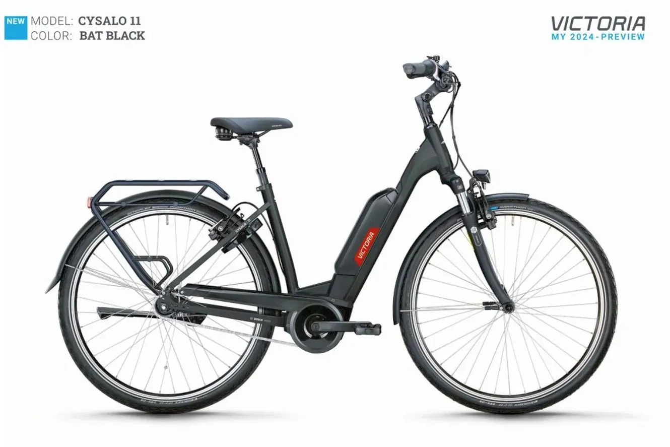 E-Stadtrad Victoria CYSALO 11 RBN 2024 | 545 Wh | 28 Zoll | Tiefeinsteiger
