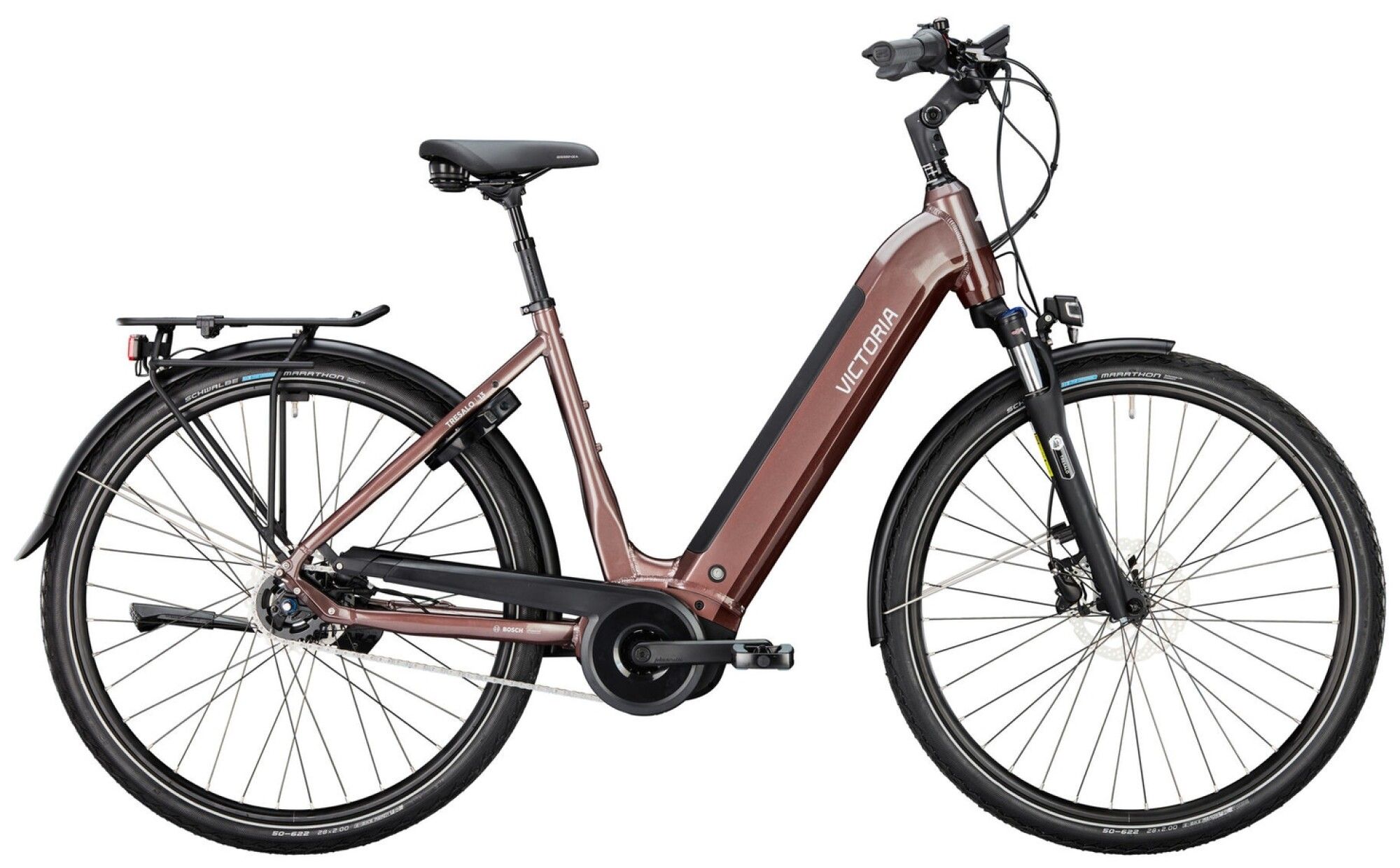 E-Stadtrad Victoria TRESALO 13 2023 | 500 Wh | 28 Zoll | Tiefeinsteiger