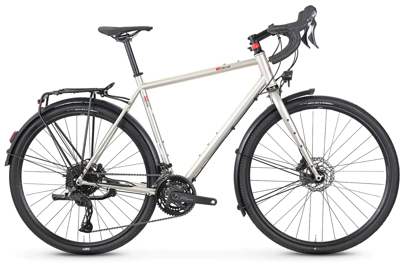 Gravel Bike VSF Fahrradmanufaktur GXQ-400 2026 | 28 Zoll | Diamant | 54 cm | cosmic silver glänzend (Bild 1)