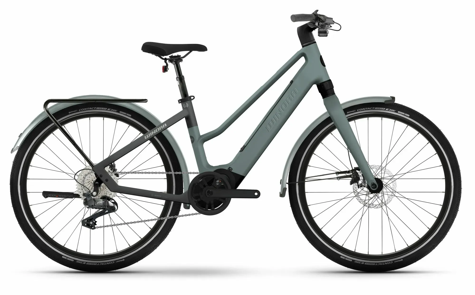Urban E Bike Winora iRide Pure X10 2024 | 400 Wh | 27,5 Zoll | Trapez