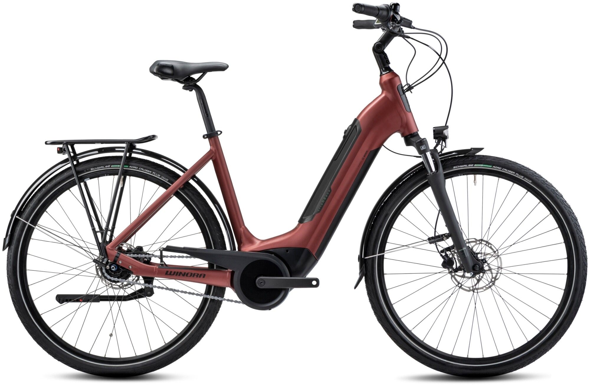 E-Stadtrad Winora Tria N8 eco 2023 | 400 Wh | 28 Zoll | Tiefeinsteiger (Bild 1)