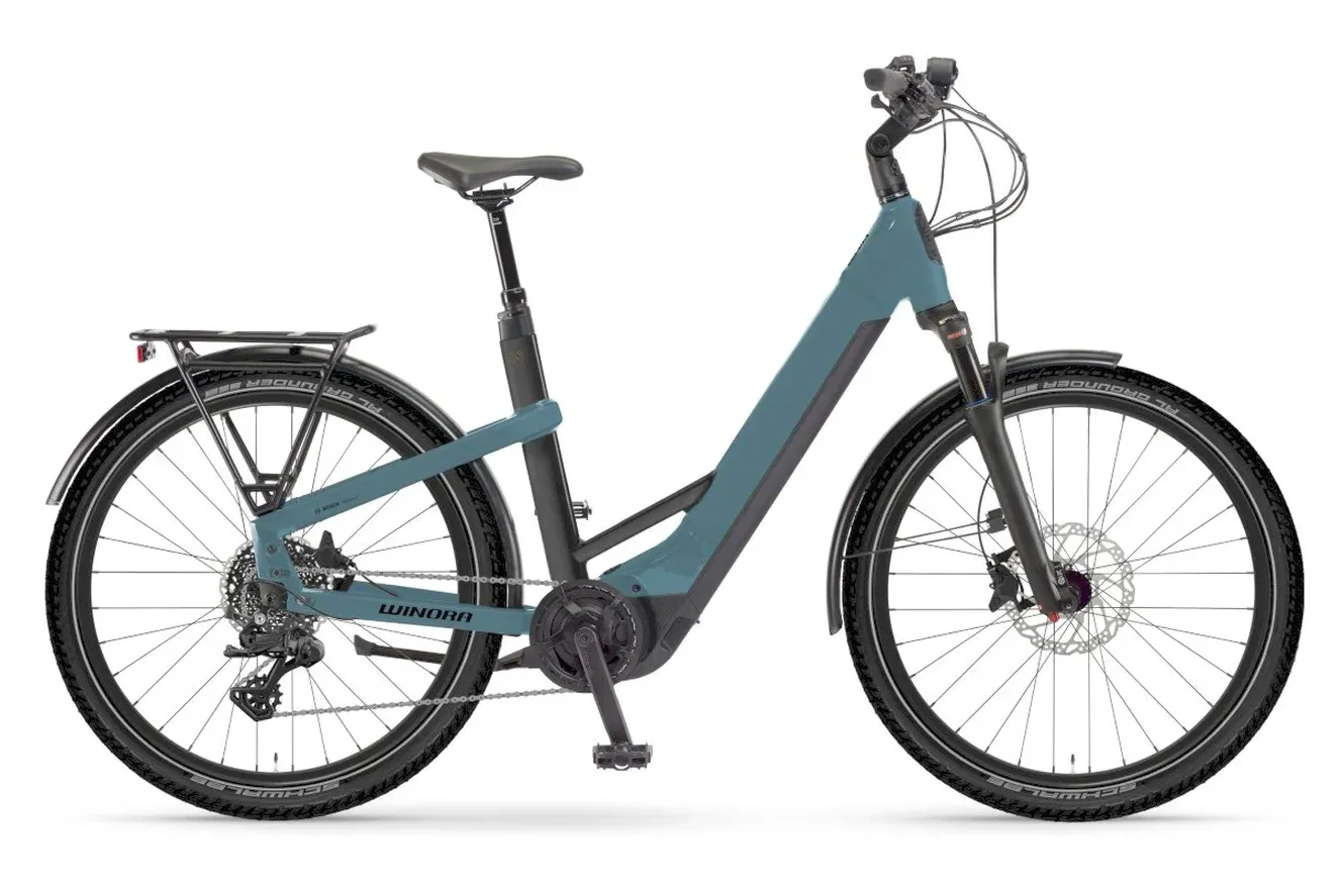 E-Stadtrad Winora Yakun X10 2026 | 800 Wh | 27,5 Zoll | Tiefeinsteiger