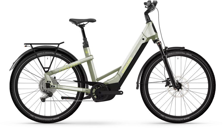 E-Bike Tourenrad Winora Yakun X10 2025 | 800 Wh | 27,5 Zoll | Tiefeinsteiger | L | ivory green (Bild 1)