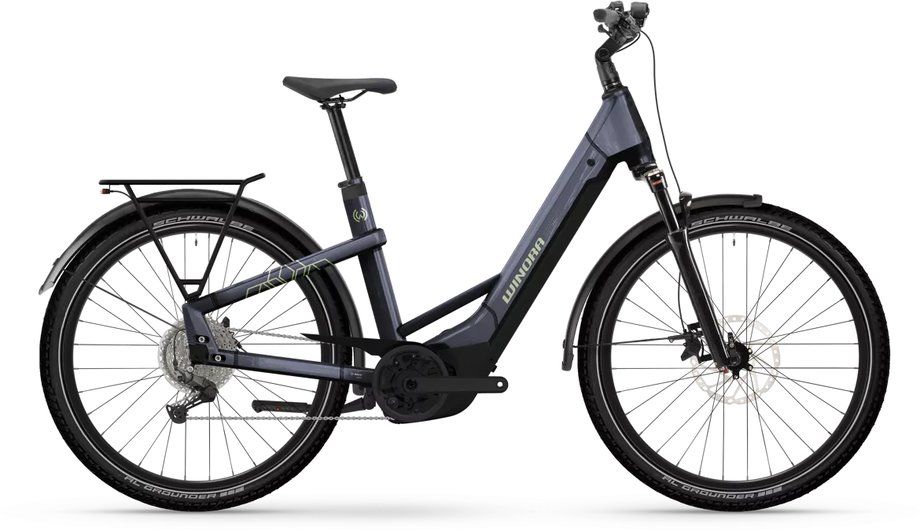 E-Bike Tourenrad Winora Yakun X10E 2025 | 600 Wh | 27,5 Zoll | Tiefeinsteiger